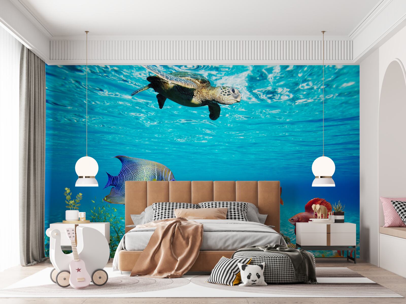 Fototapeta morskí obyvatelia hlbín oceánu