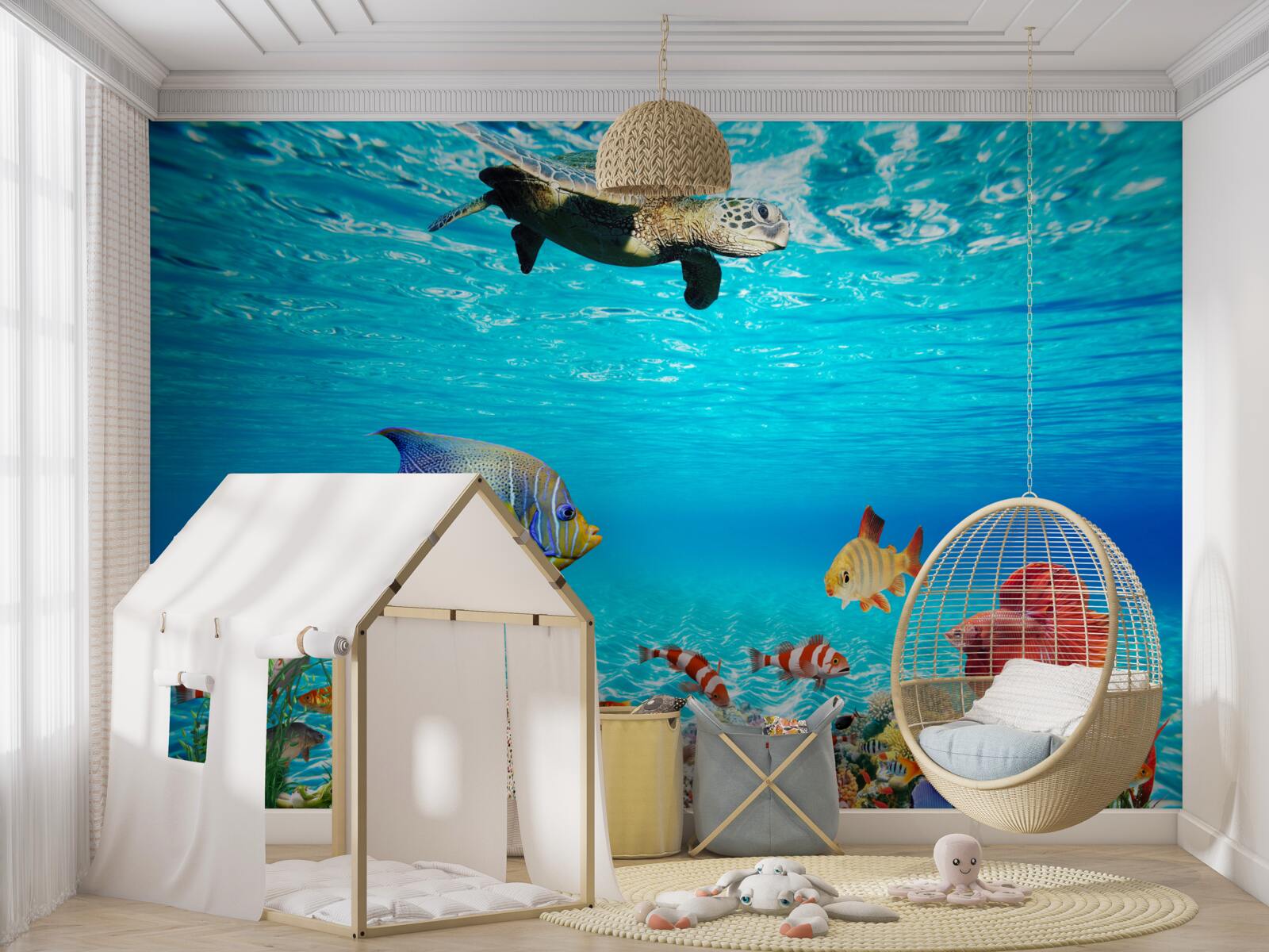 Fototapeta morskí obyvatelia hlbín oceánu