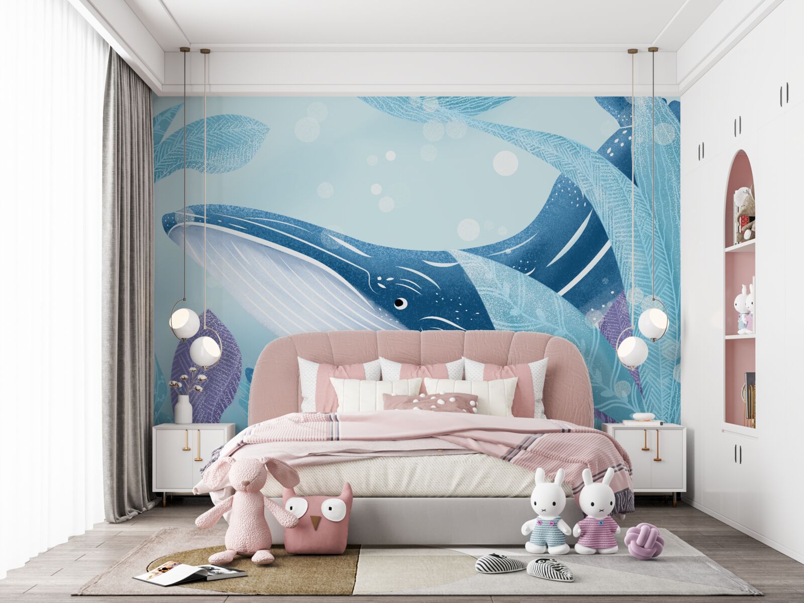 Fototapeta v listoch sa ukrýva obrovský vorvaň