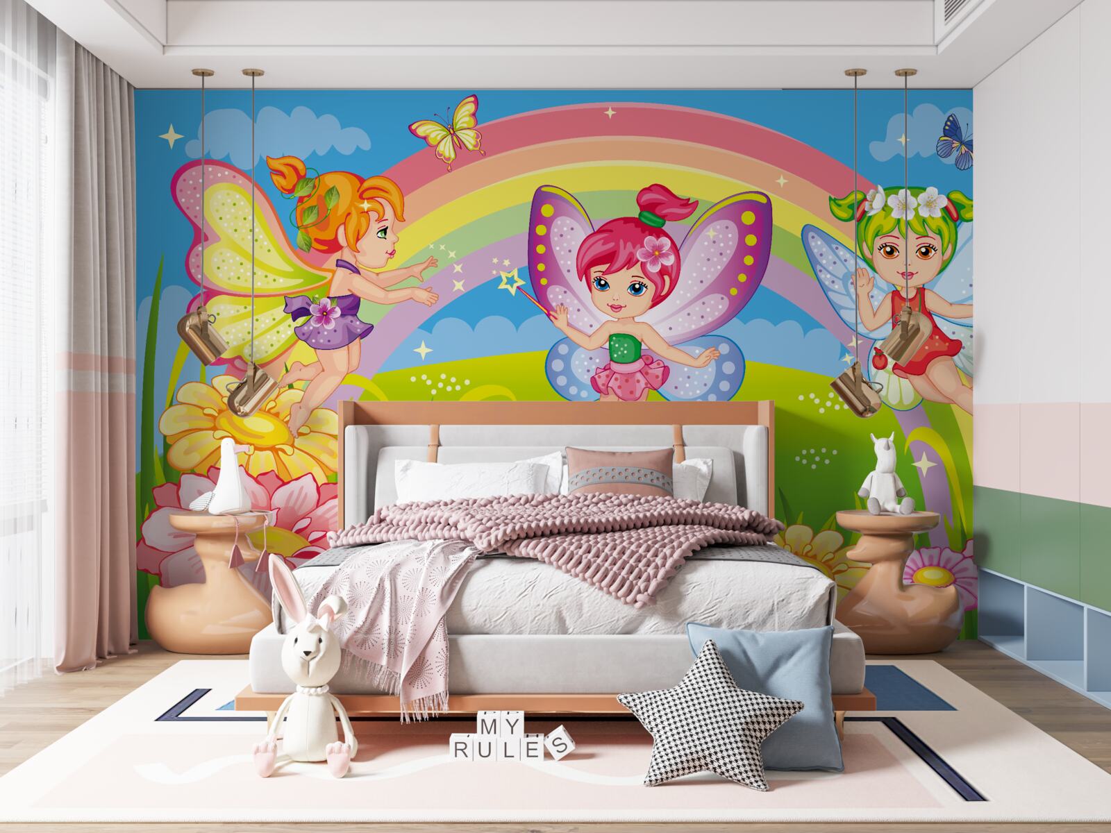 Fototapeta vílí priatelia na čistinke