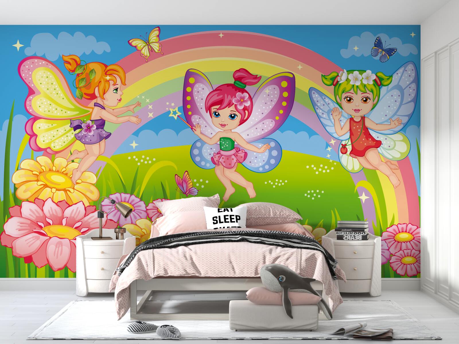 Fototapeta vílí priatelia na čistinke