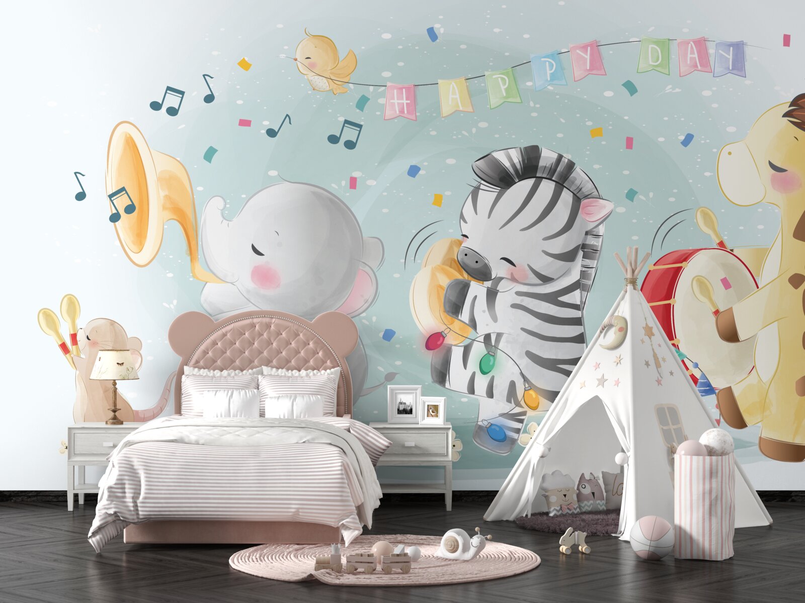 Fototapeta skupina mladých interpretov