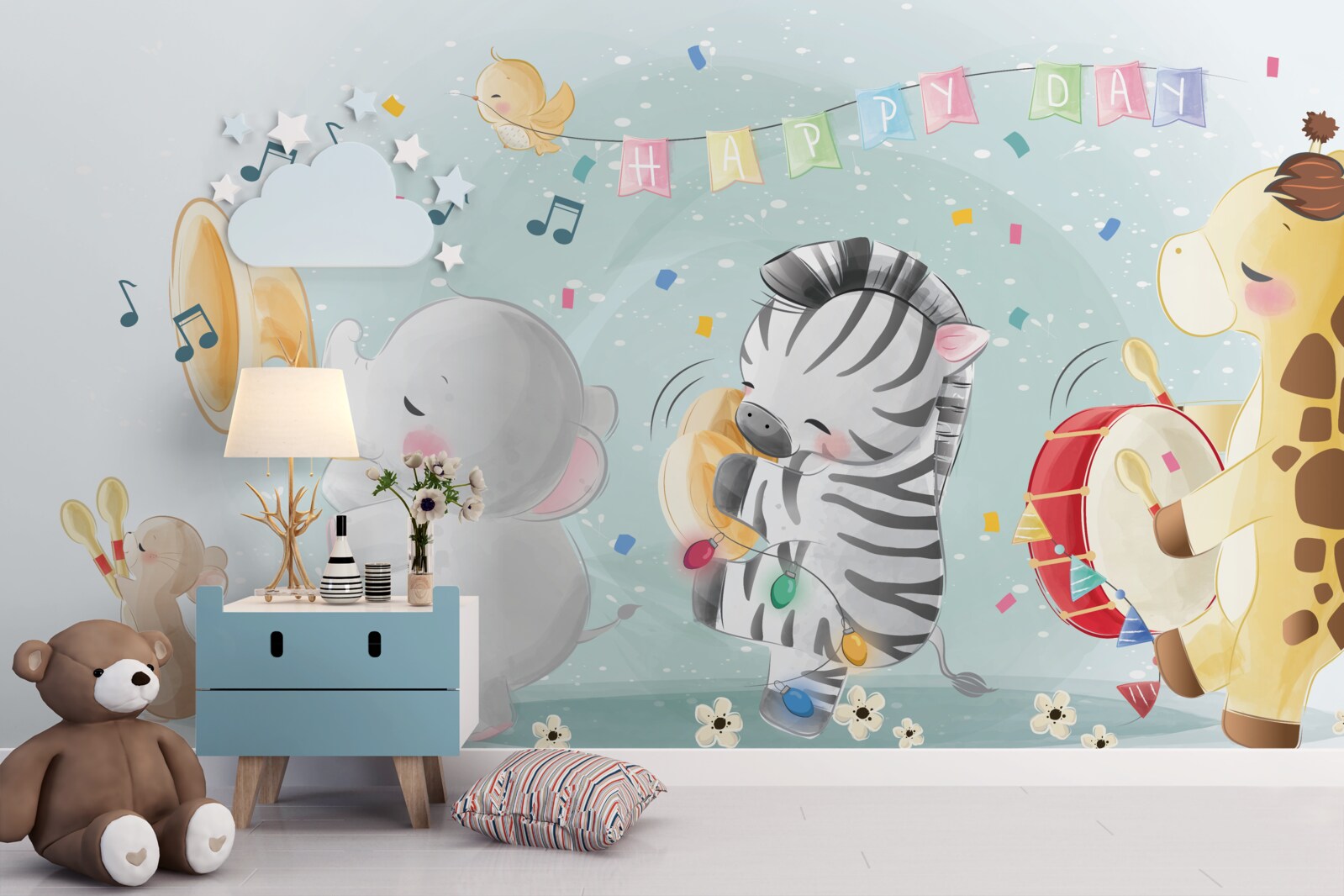 Fototapeta skupina mladých interpretov