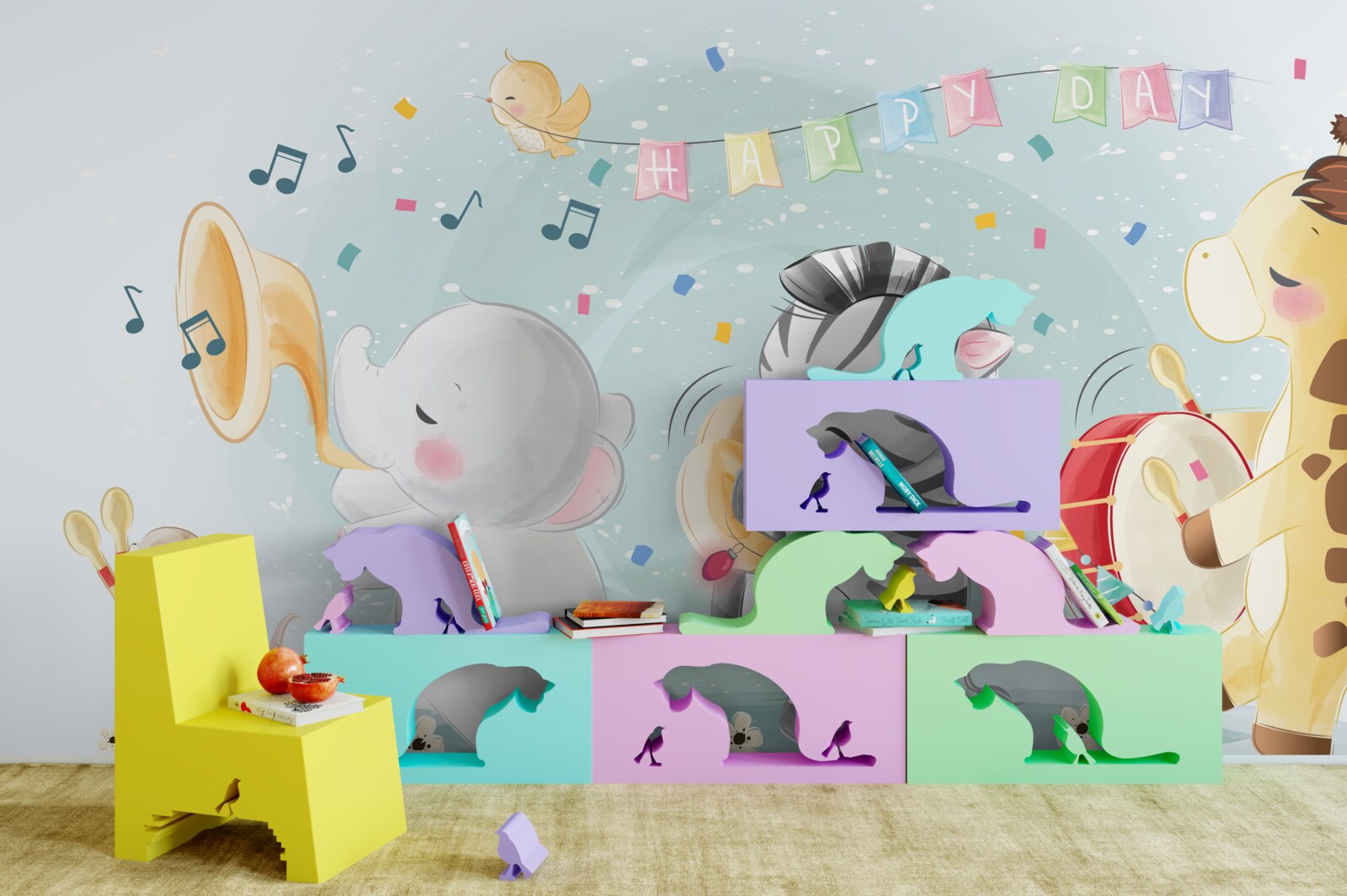 Fototapeta skupina mladých interpretov