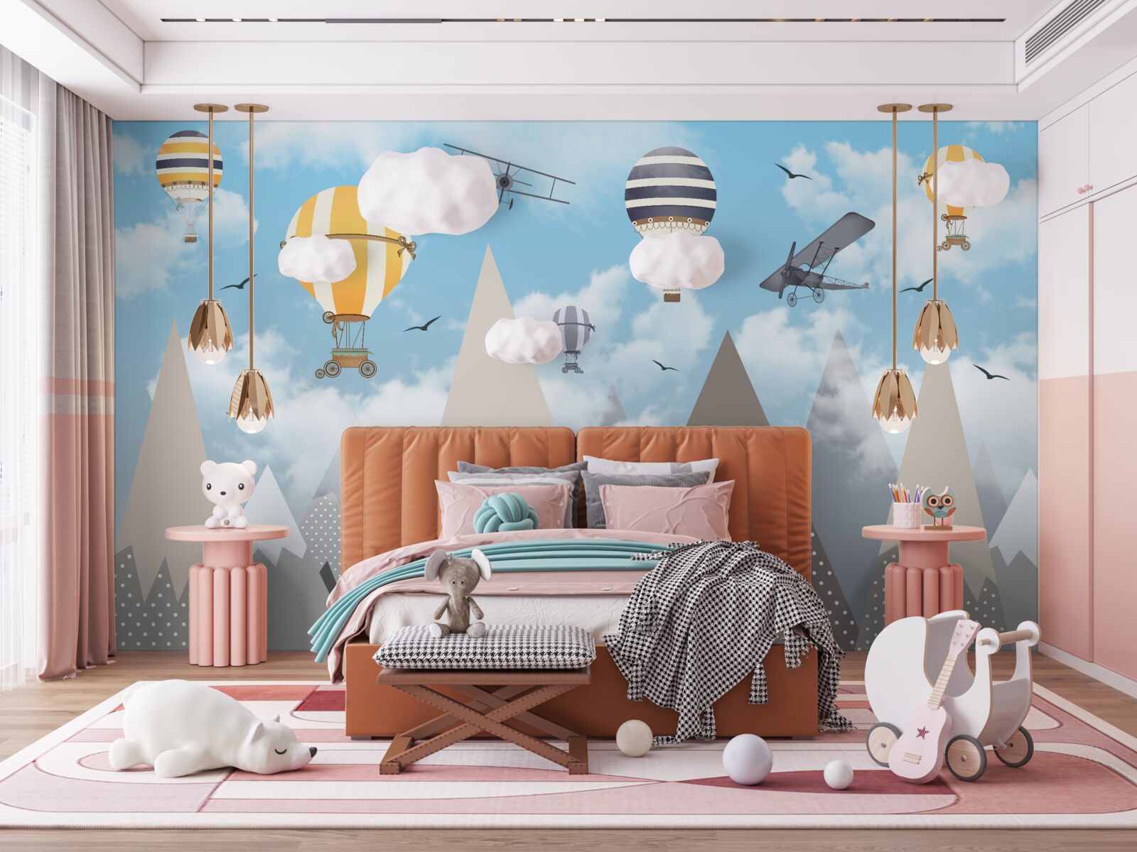 Fototapeta vozidlá na vrcholkoch hôr