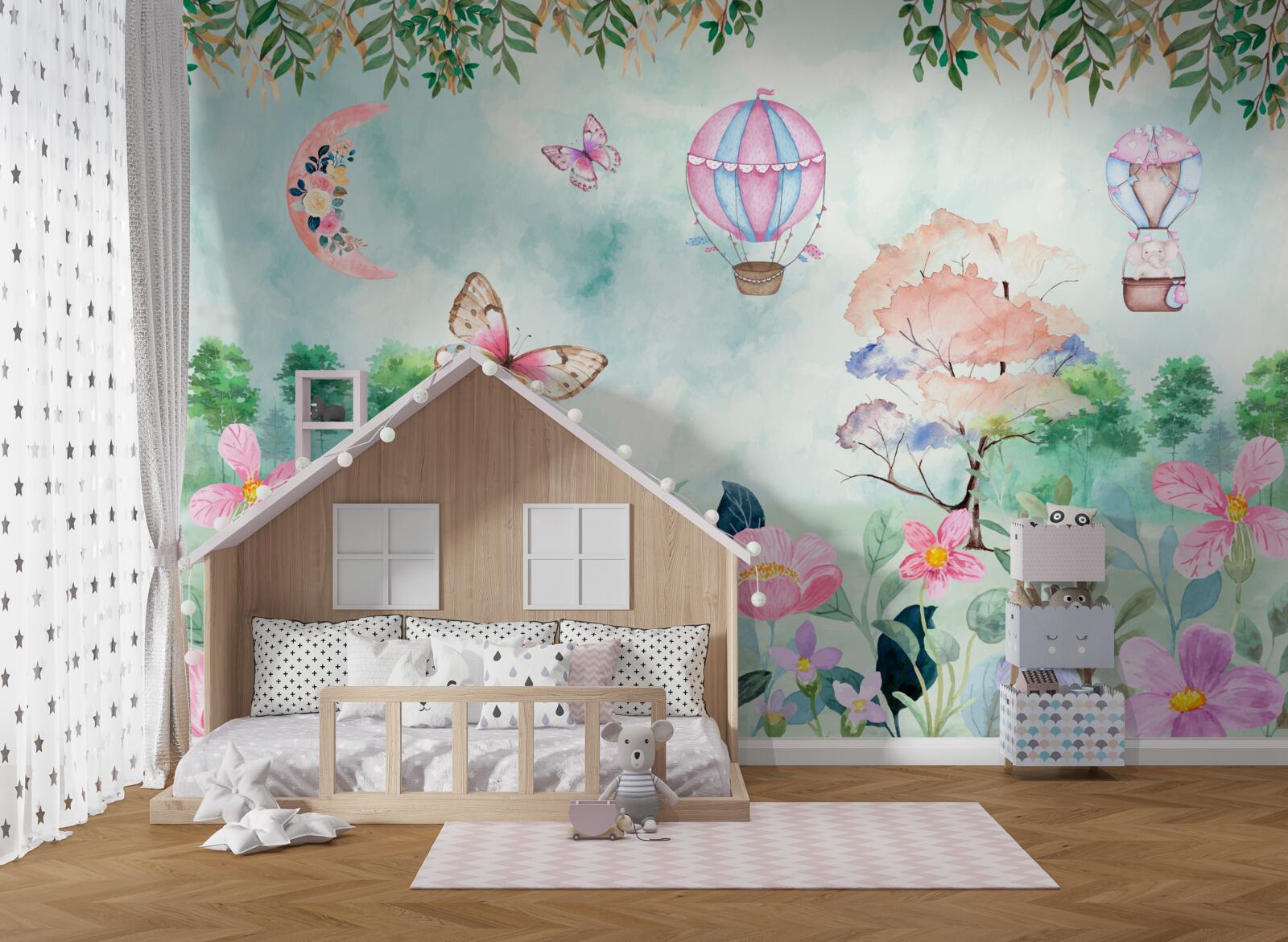 Fototapeta Rozprávkový svet, prekvitajúci pestrými farbami