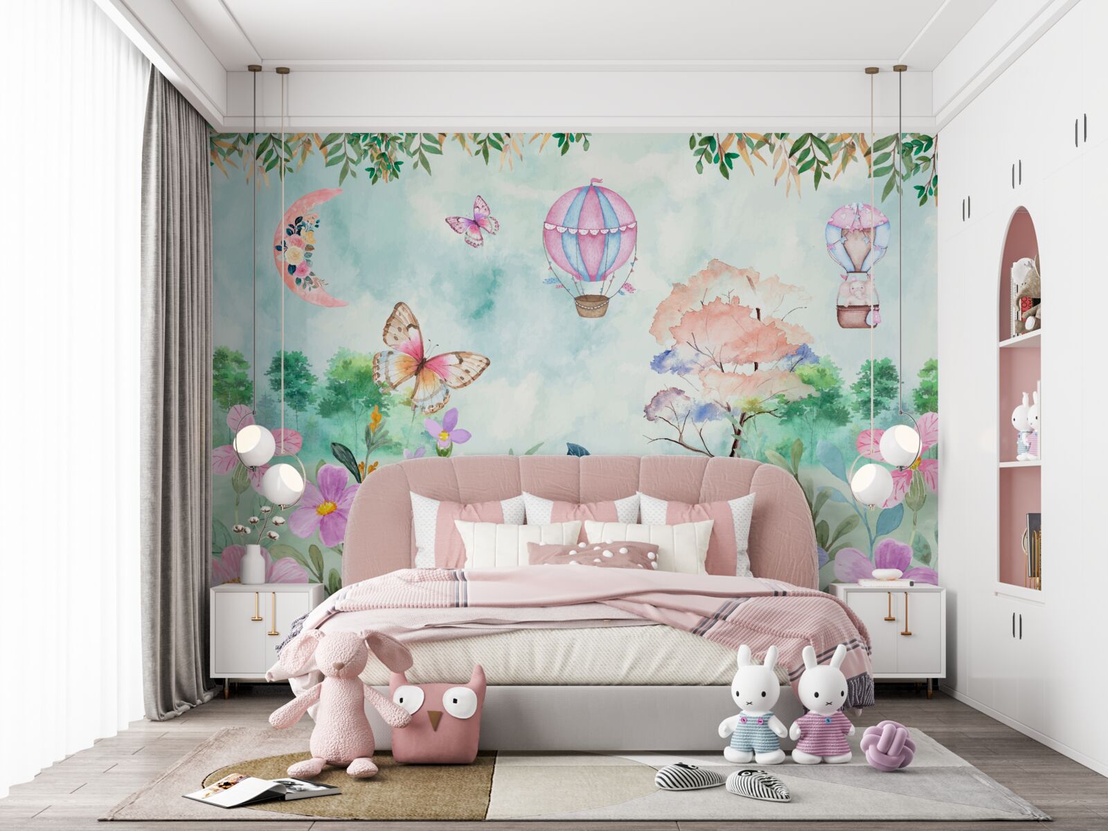 Fototapeta Rozprávkový svet, prekvitajúci pestrými farbami