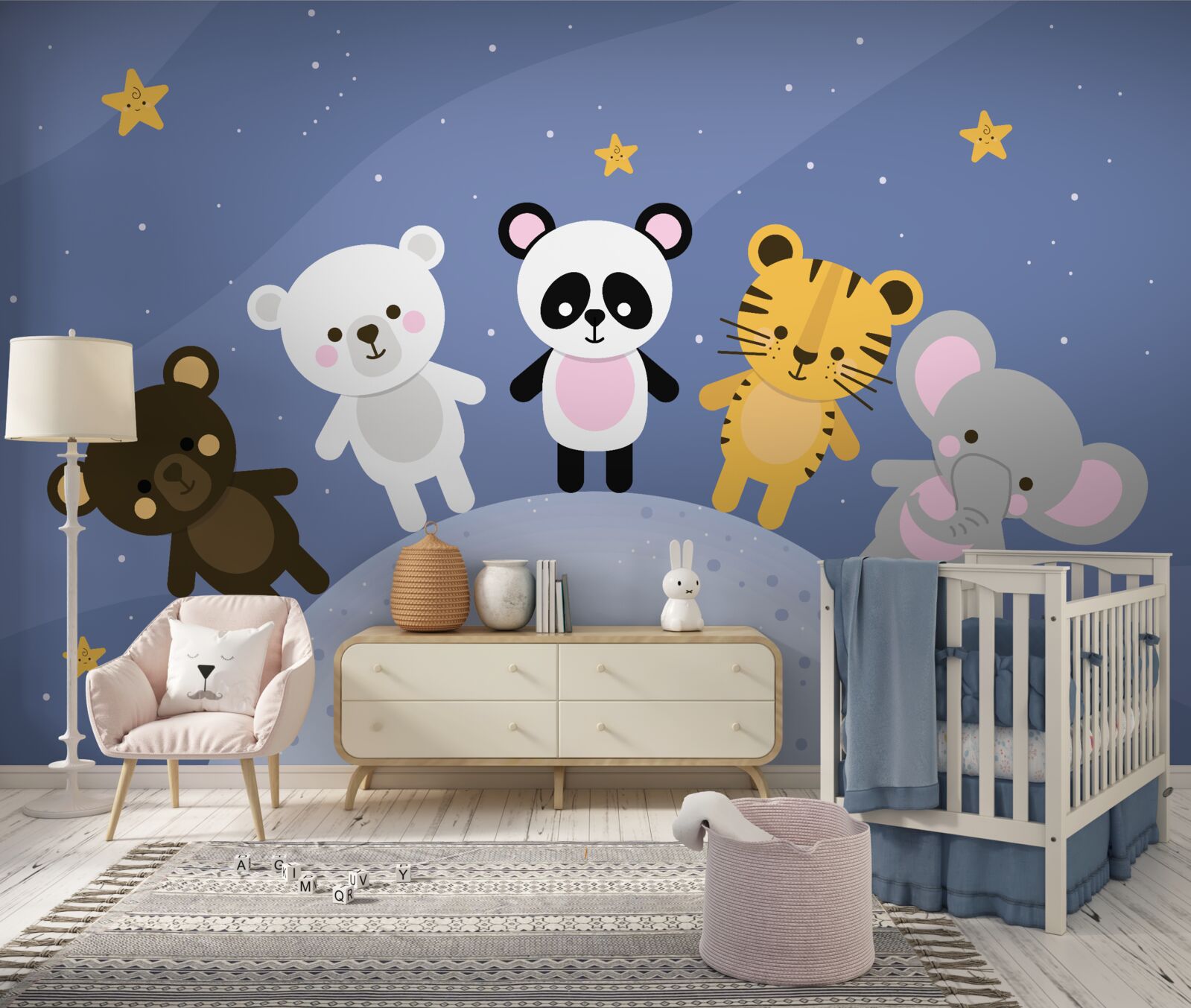 Fototapeta zvieratá žijúce vo vzájomnej harmónii