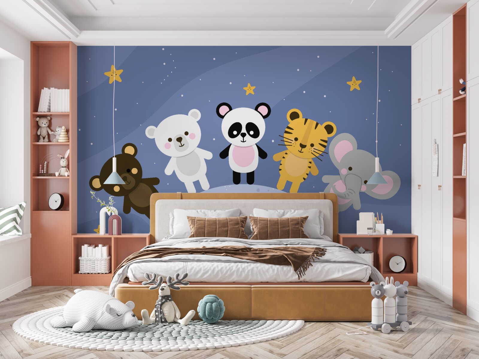 Fototapeta zvieratá žijúce vo vzájomnej harmónii