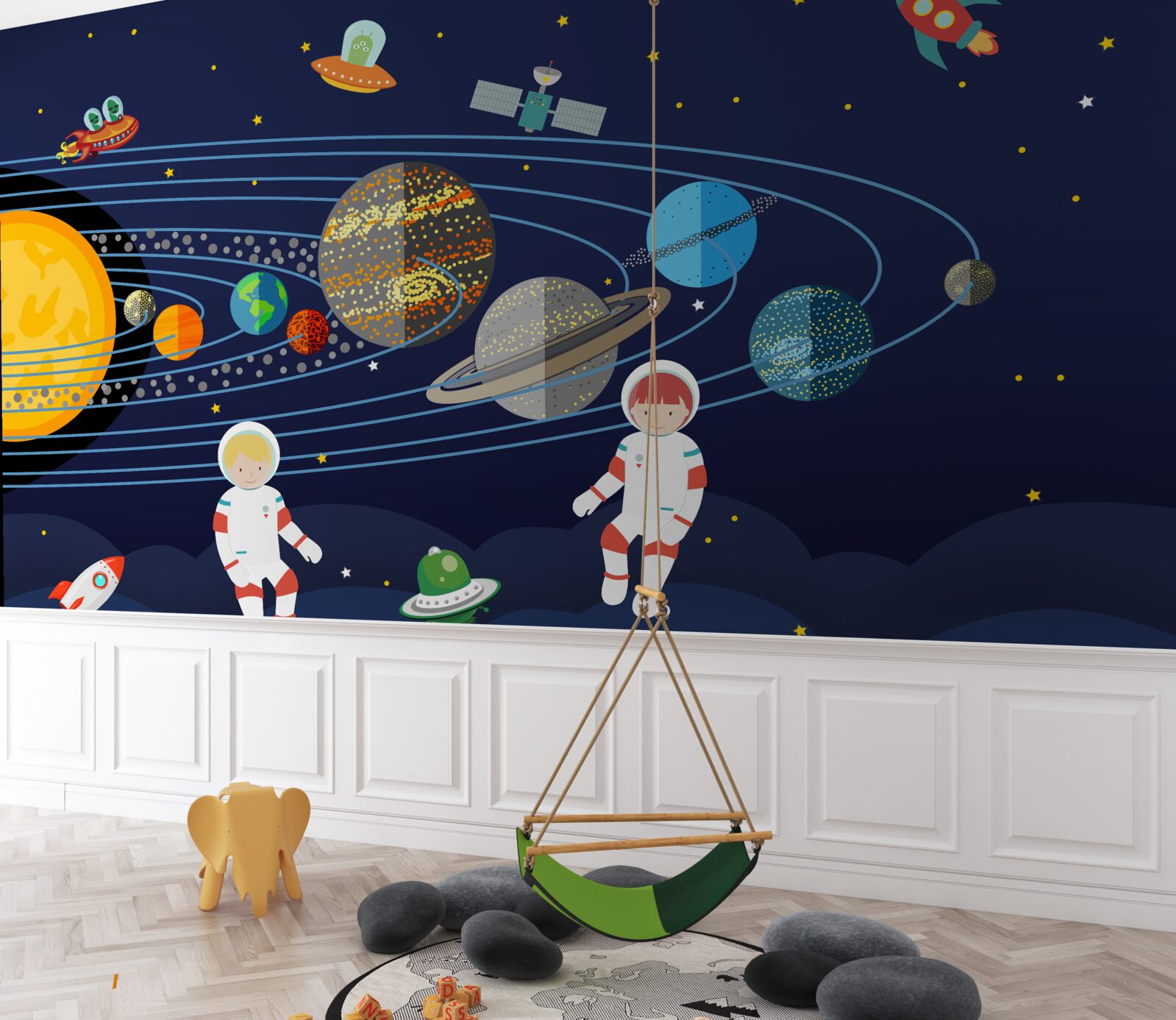 Fototapeta ľudstvo a ostatní obyvatelia vesmíru