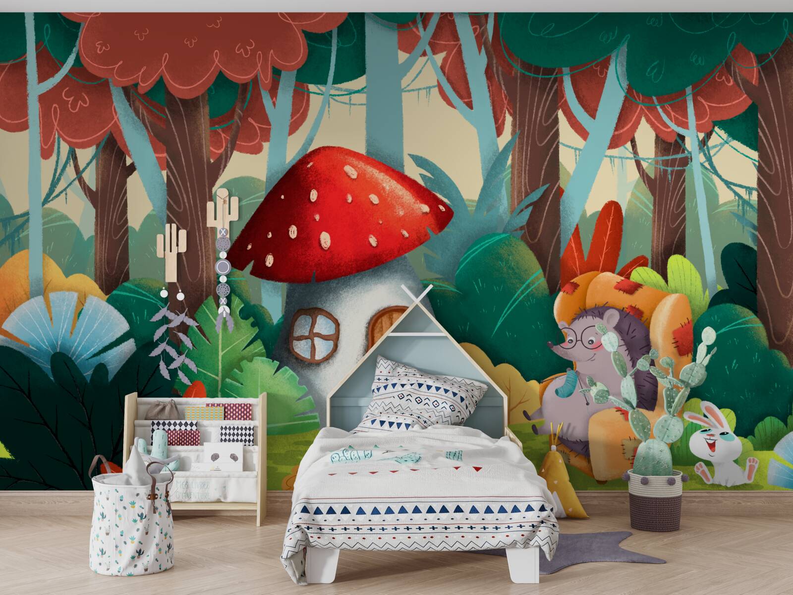 Fototapeta Babičkin domček pre ježka