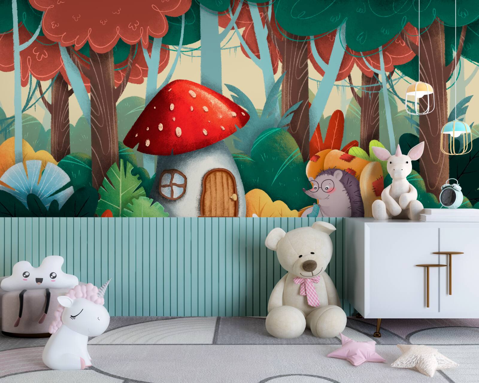 Fototapeta Babičkin domček pre ježka