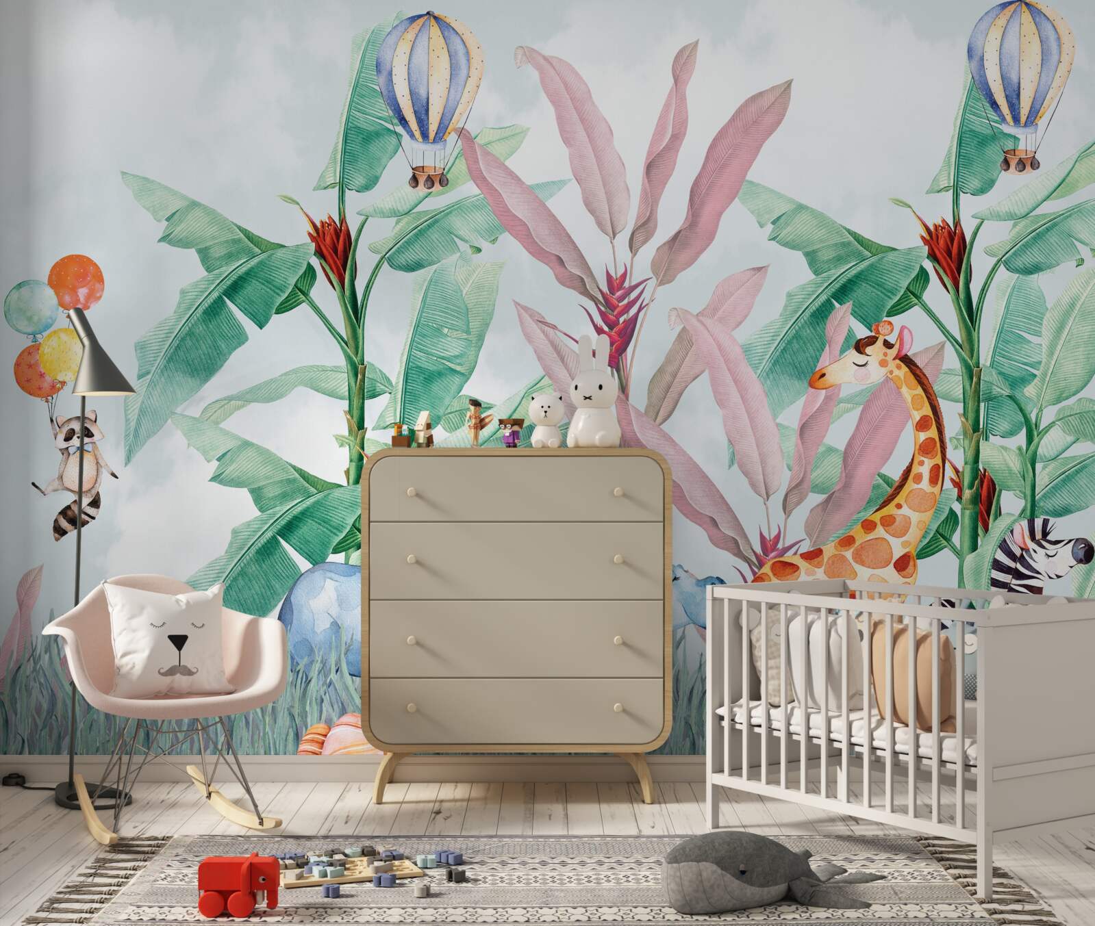 Fototapeta obyvatelia trópov odpočívajú v lese