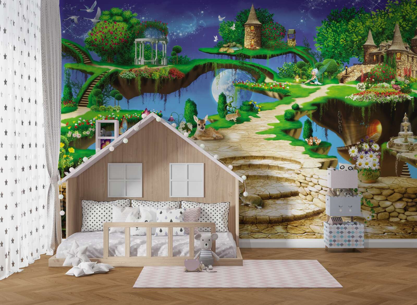 Fototapeta oblak dom pre domáce zvieratá