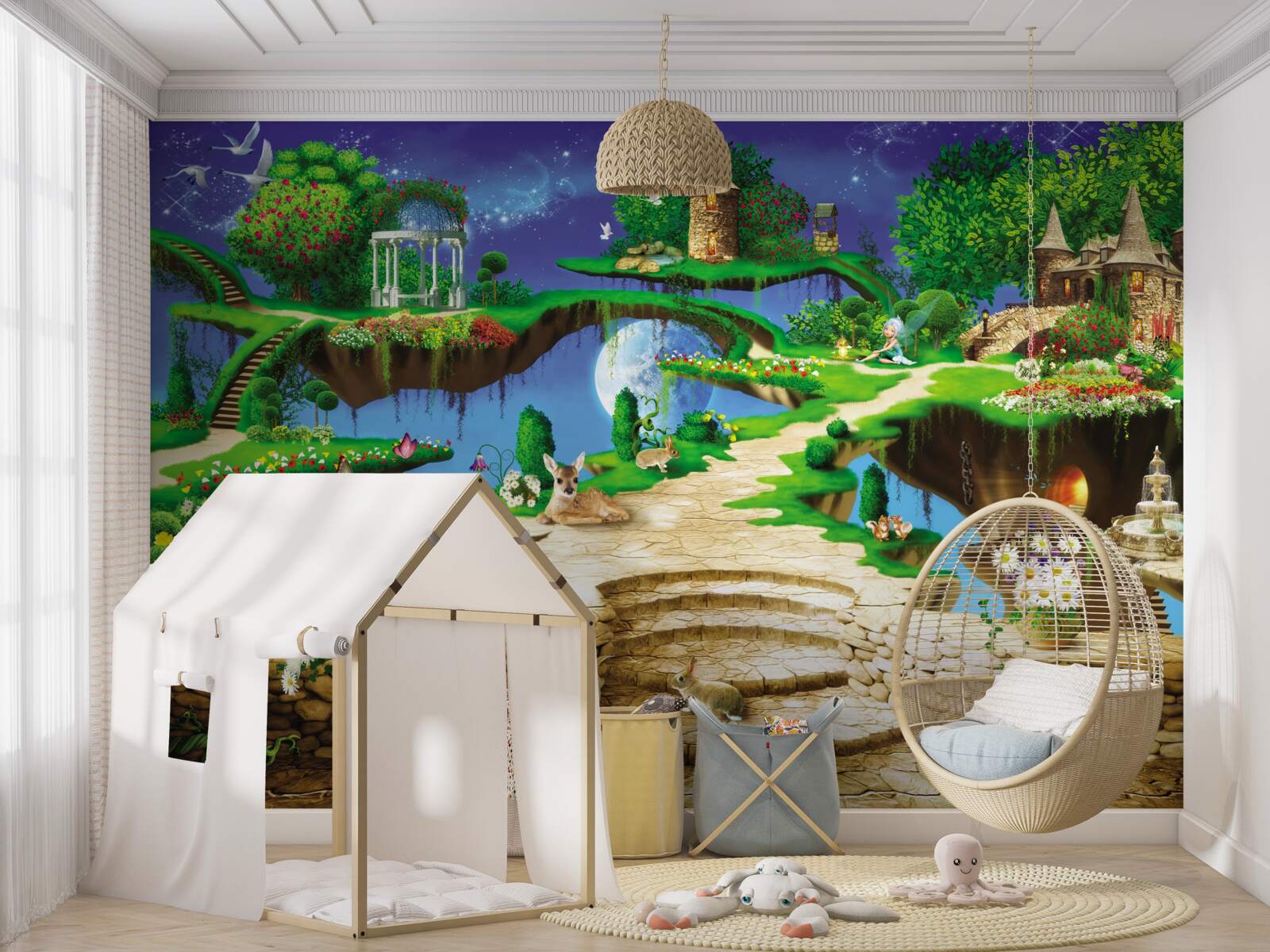 Fototapeta oblak dom pre domáce zvieratá