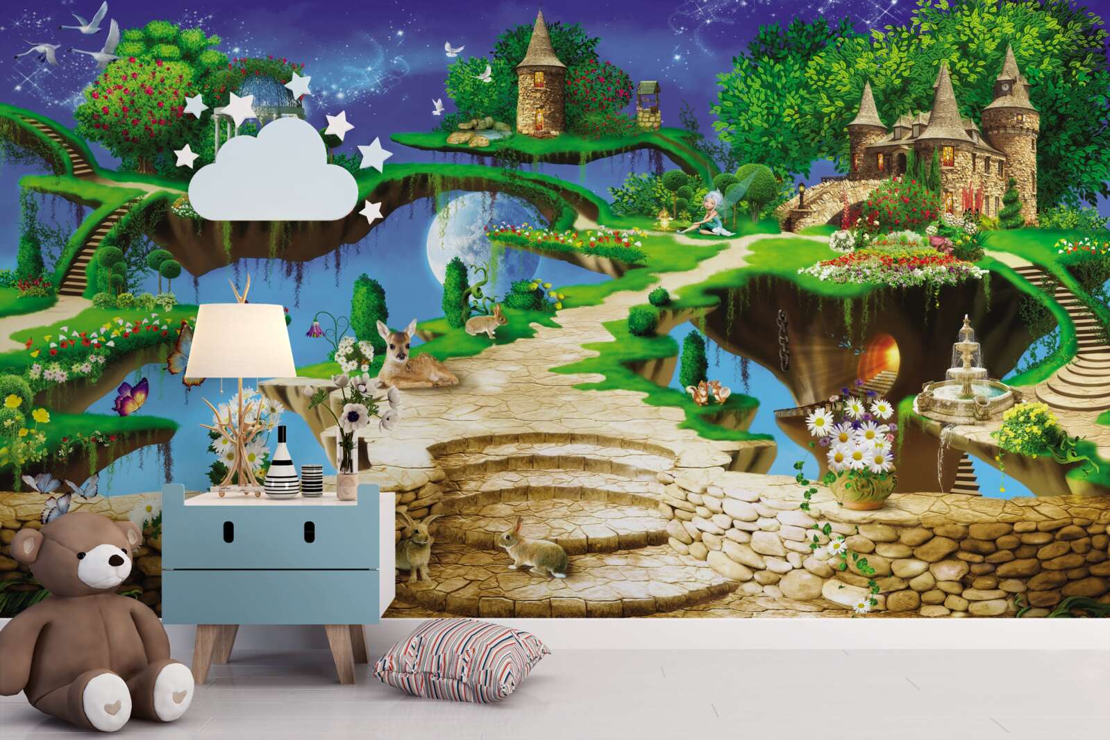 Fototapeta oblak dom pre domáce zvieratá