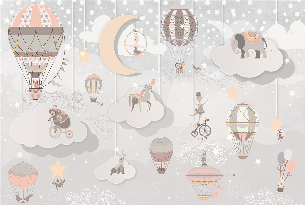 Fototapeta v noci všetky zvieratá idú spať