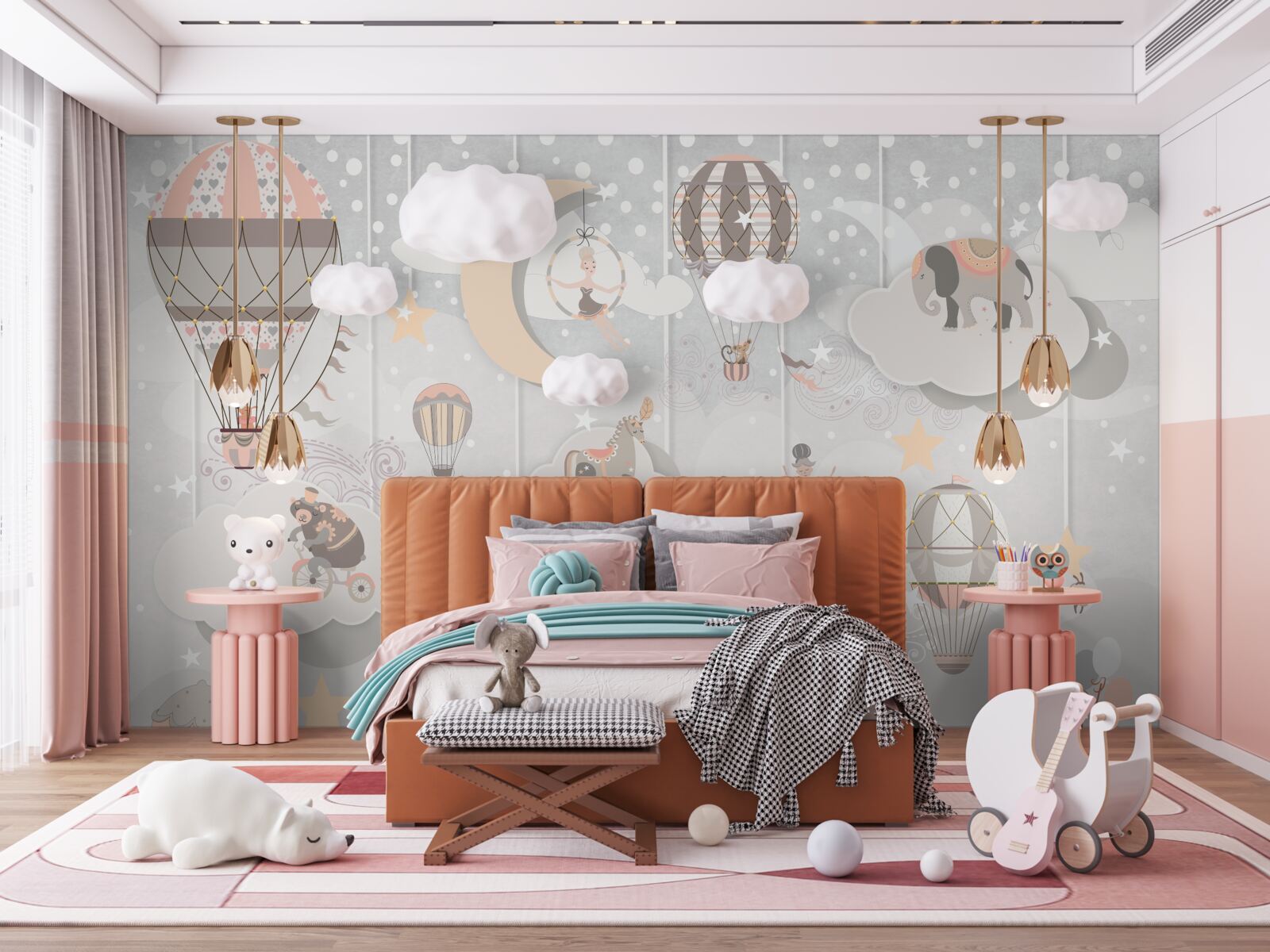 Fototapeta v noci všetky zvieratá idú spať