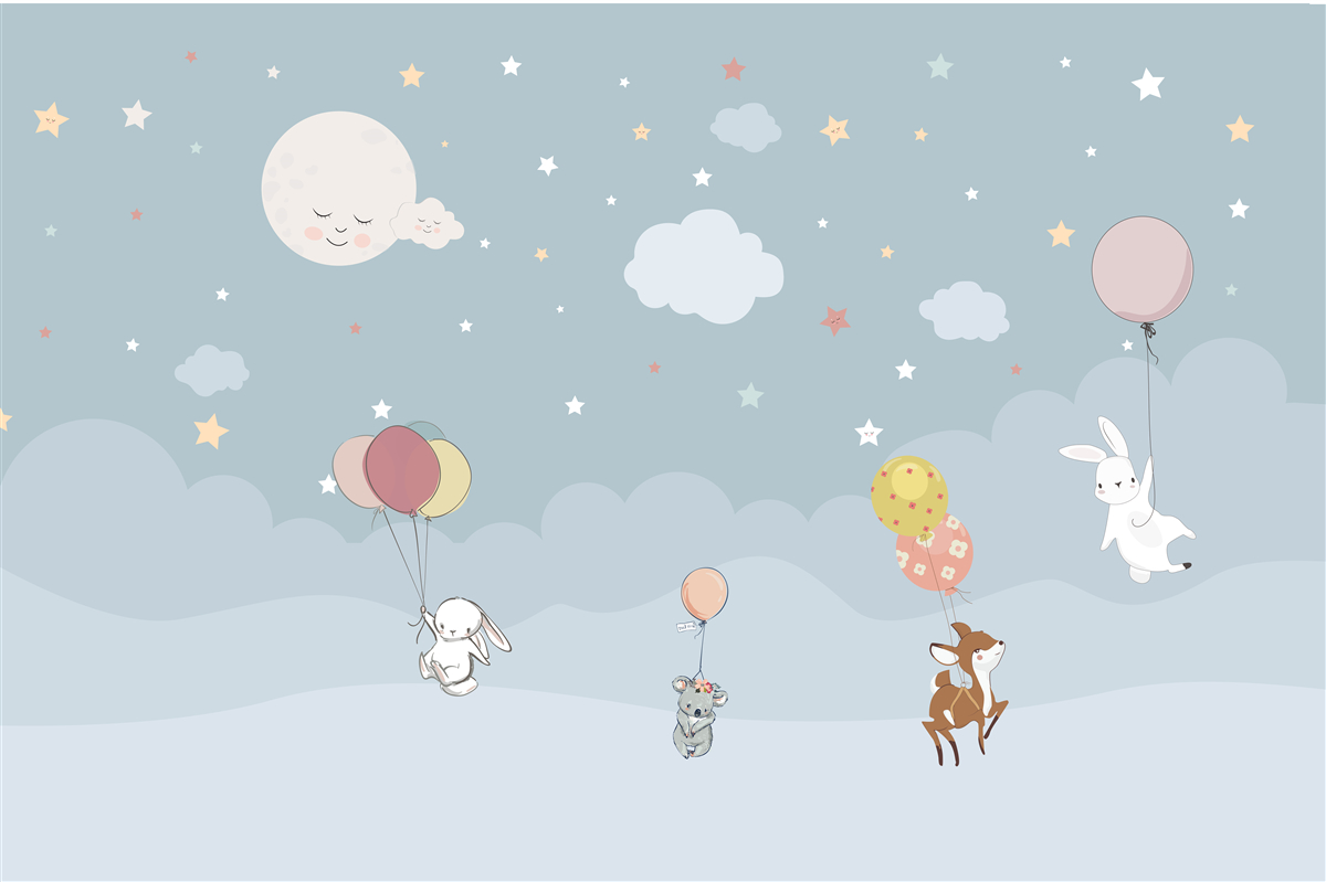 Fototapeta kamaráti z lesa si idú oddýchnuť