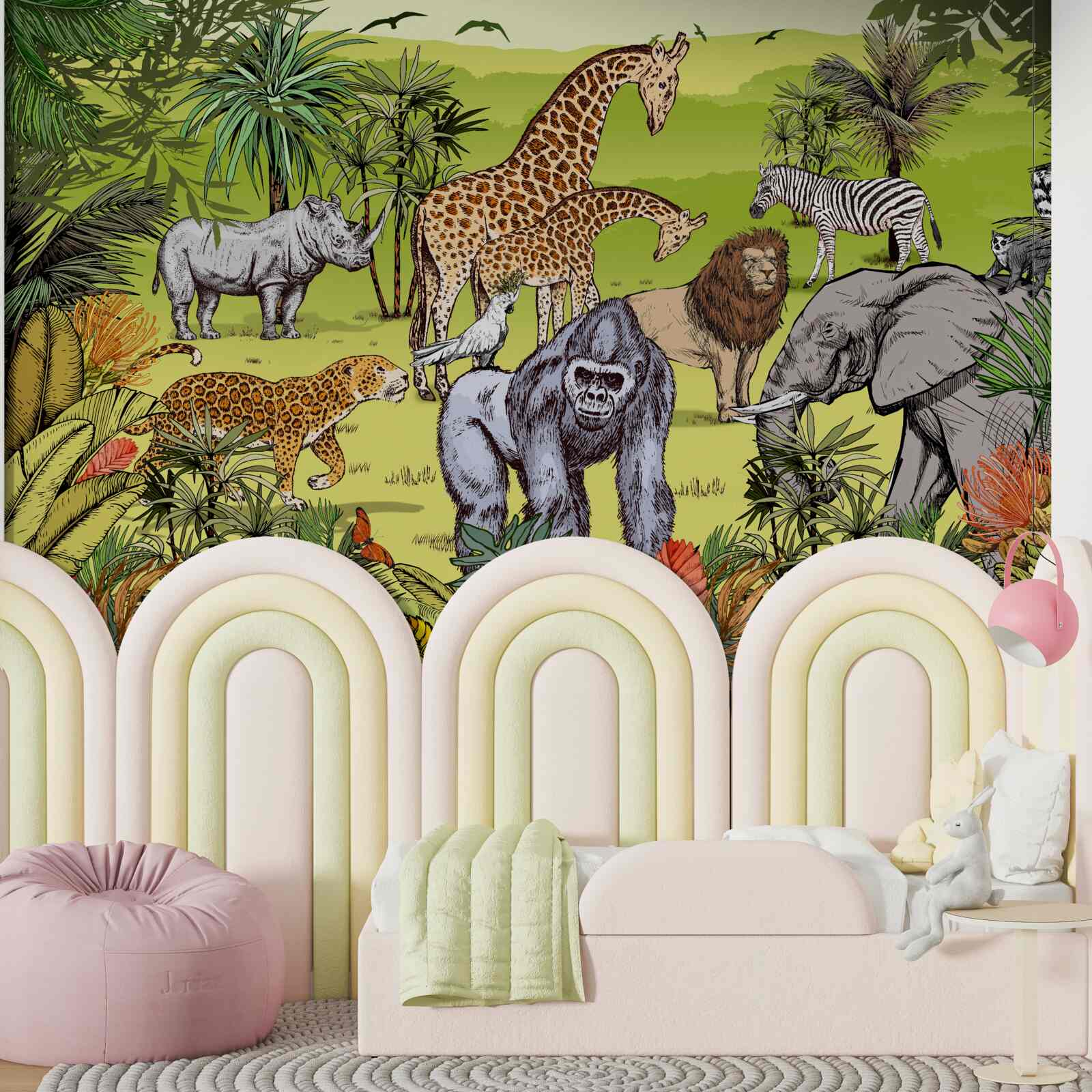 Fototapeta najmocnejšie stvorenia džungle