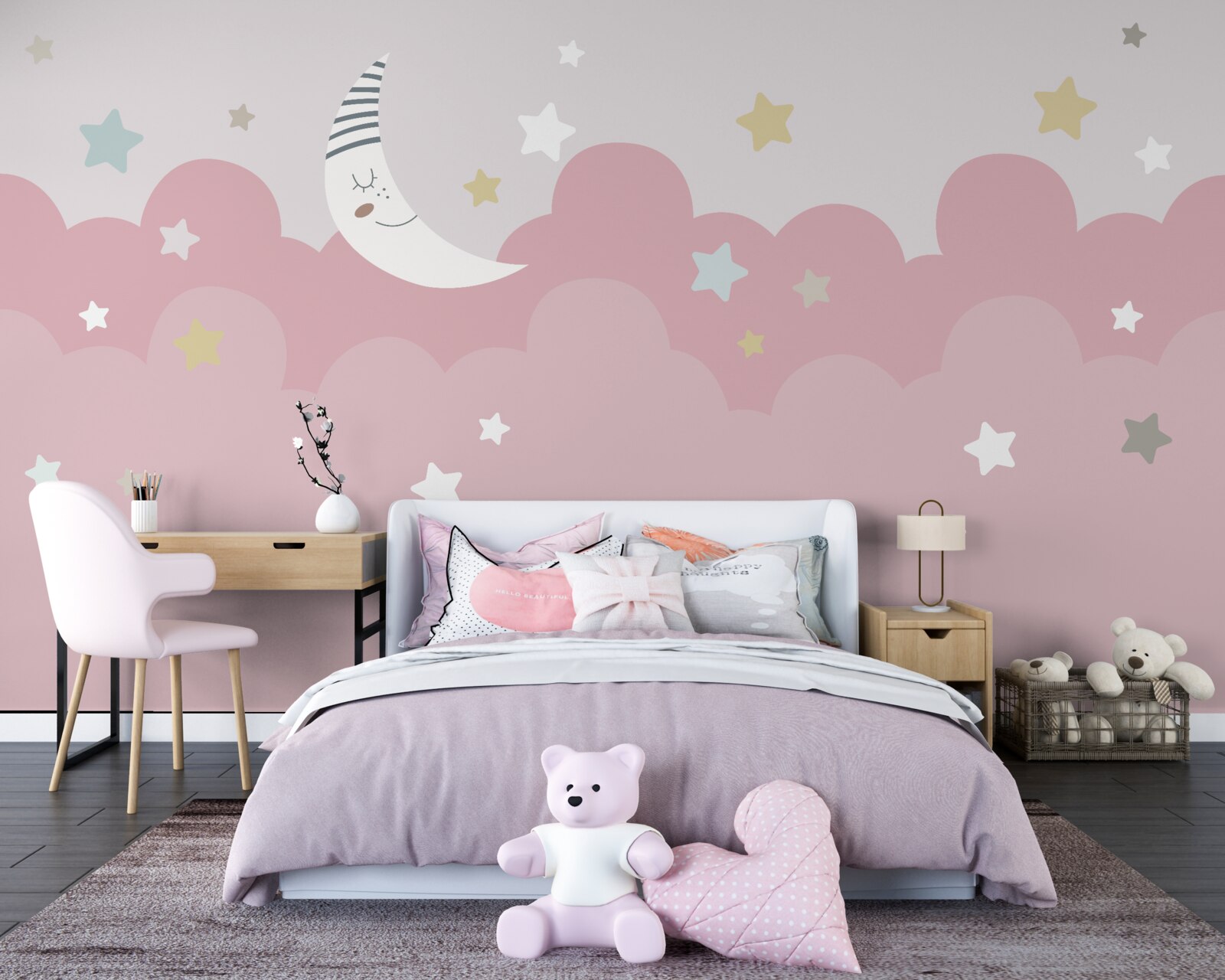 Fototapeta mesiac ide na odpočinok