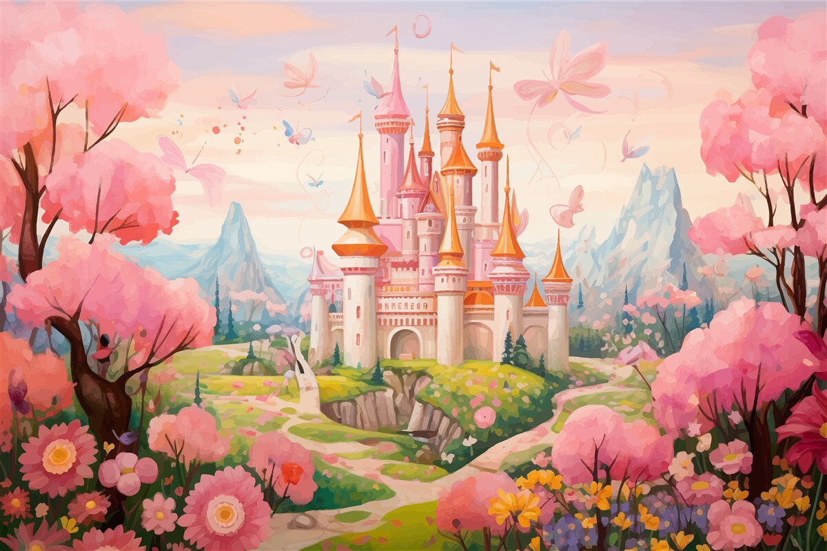 Fototapeta Disney hrad