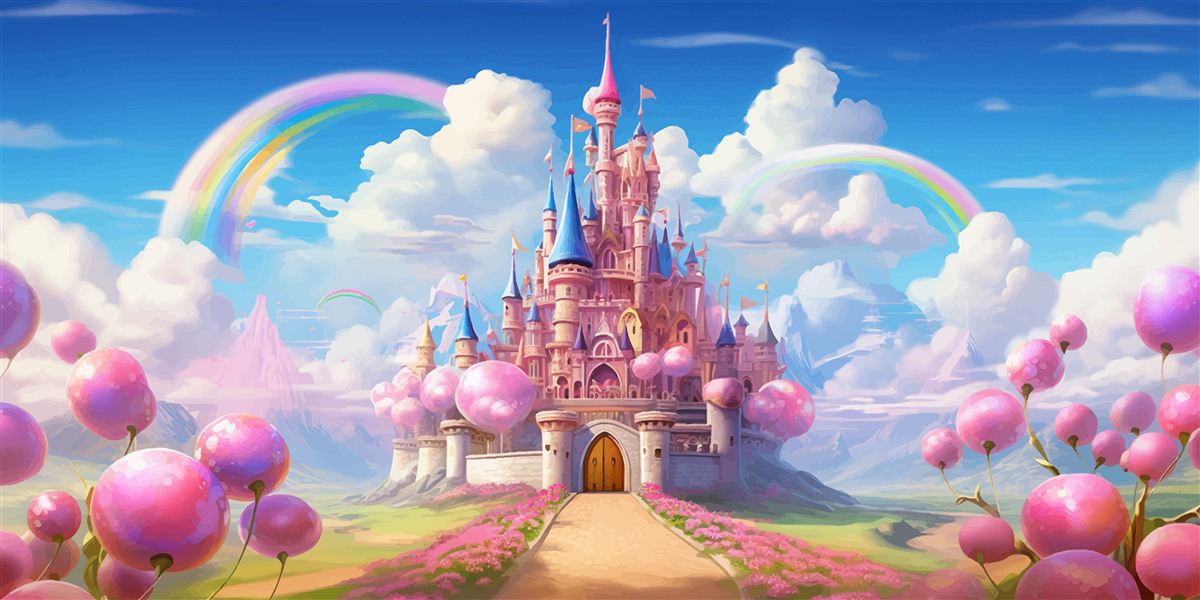 Fototapeta rozprávkový zámok princeznej na dosah ruky