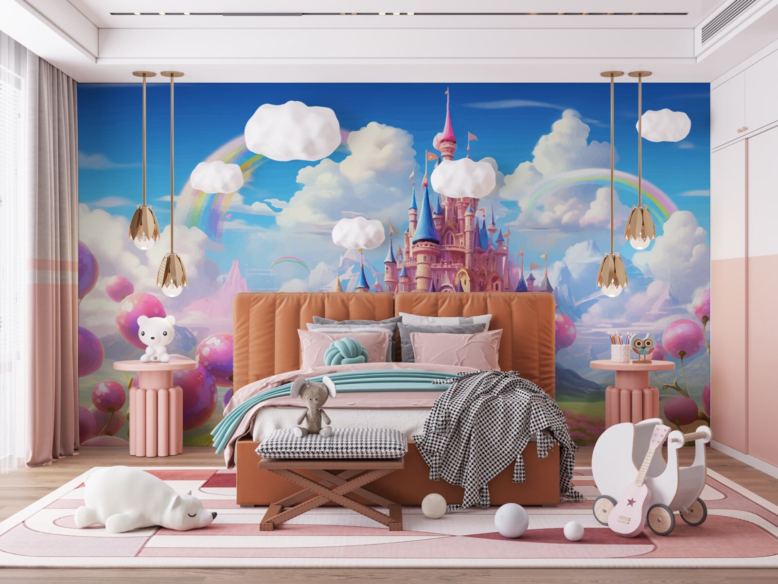 Fototapeta rozprávkový zámok princeznej na dosah ruky