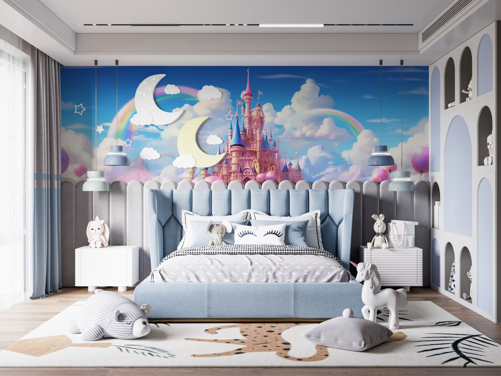 Fototapeta rozprávkový zámok princeznej na dosah ruky