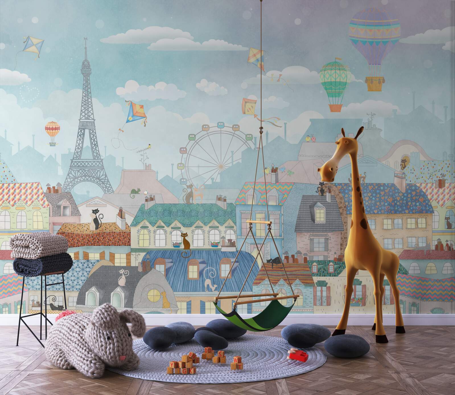 Fototapeta očarujúce magické hlavné mesto Paríž