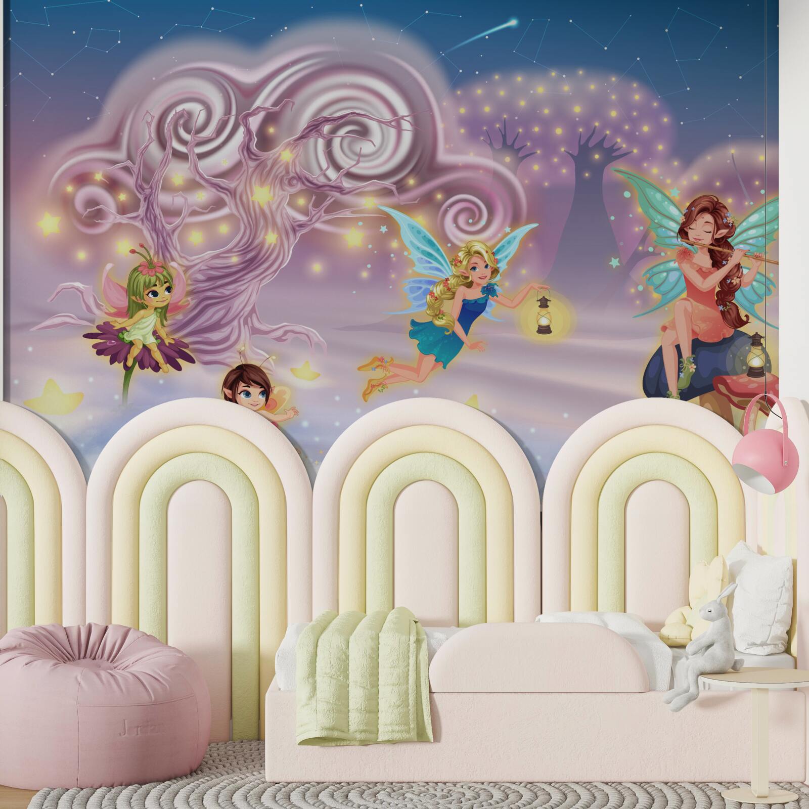 Fototapeta víly rozprávajú deťom rozprávky prostredníctvom pesničiek