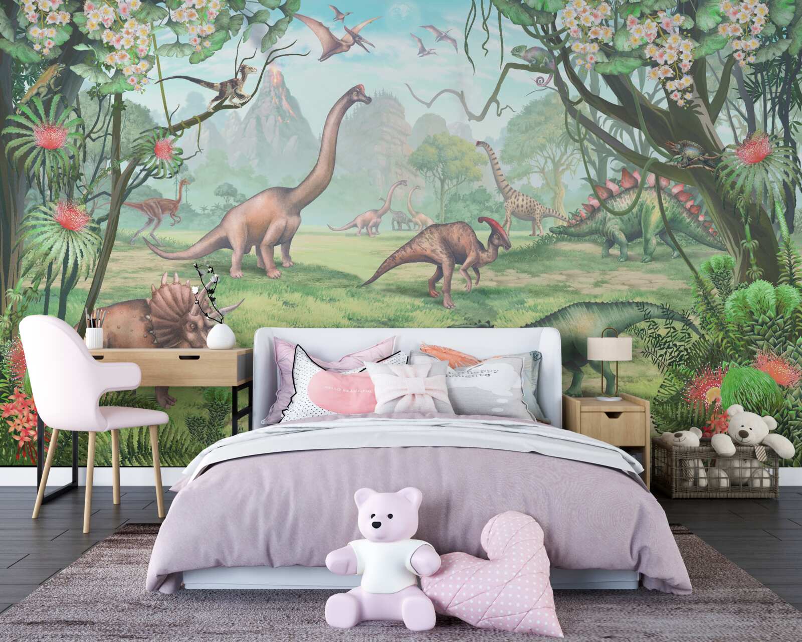 Fototapeta chodiacich dinosaurov