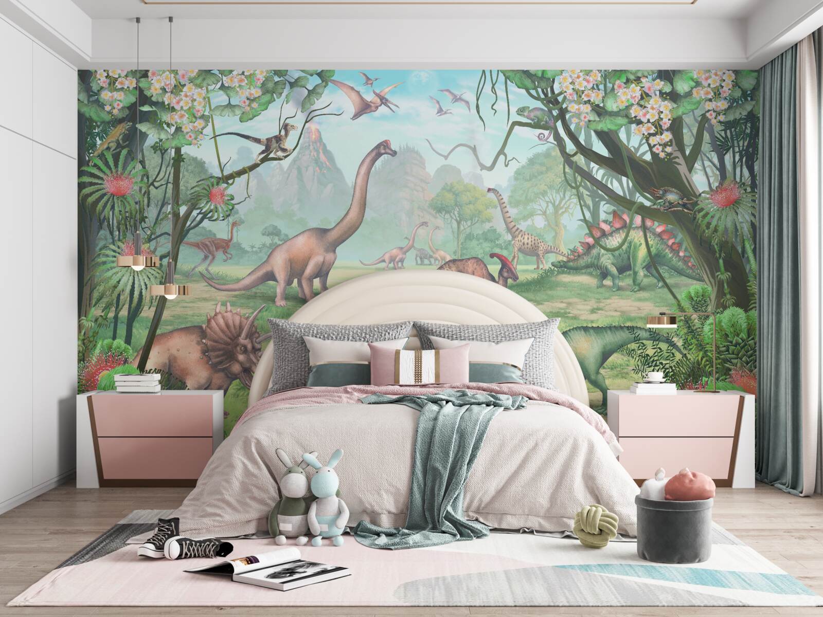 Fototapeta chodiacich dinosaurov