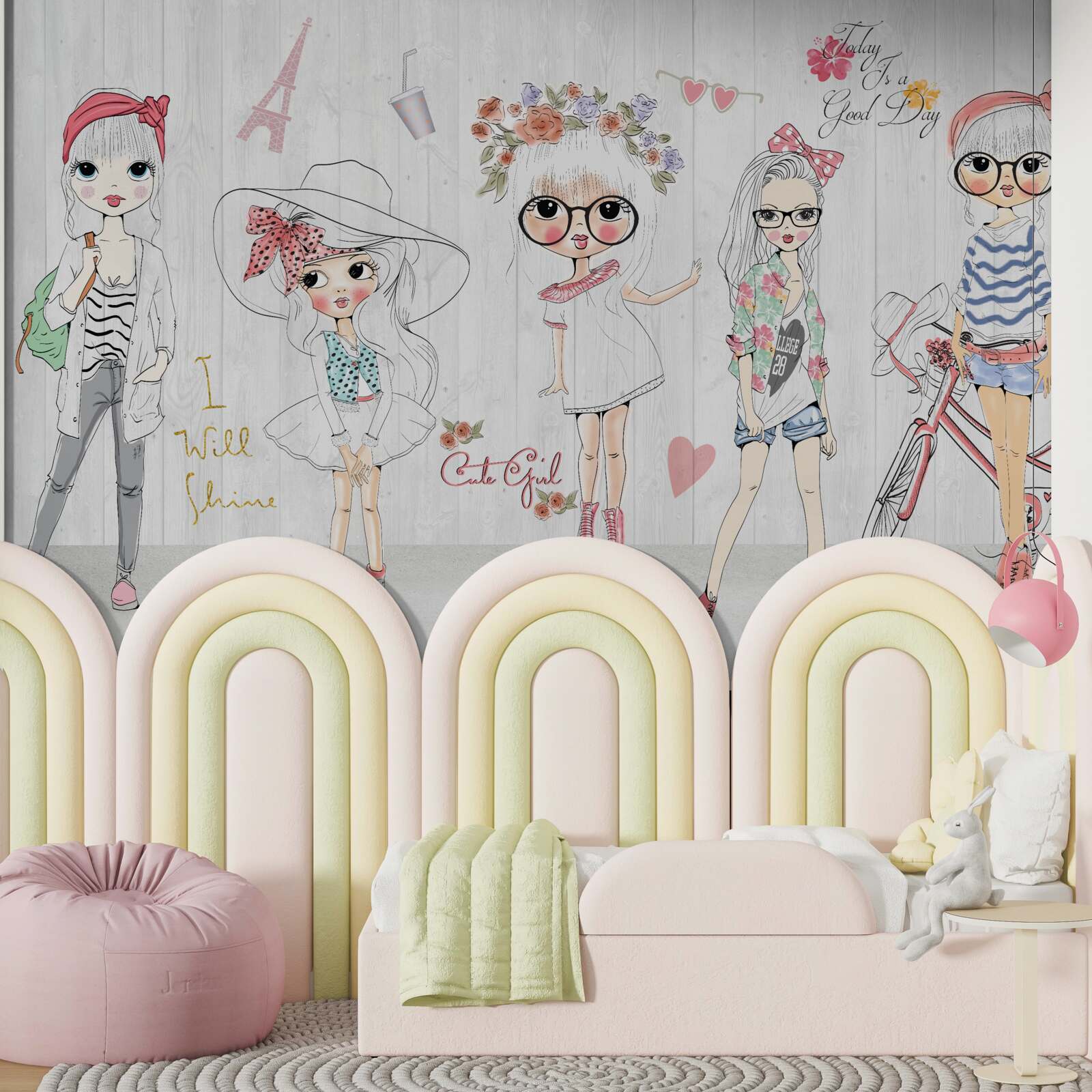 Fototapeta elegantné a módne dievčatá