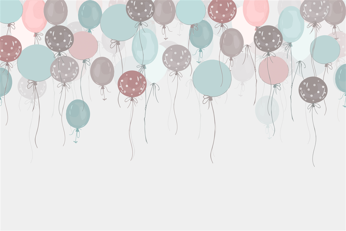 Fototapeta veľa balónov