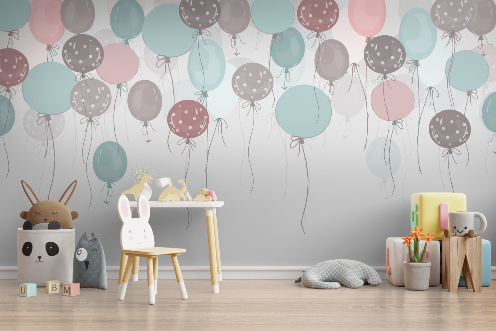 Fototapeta veľa balónov