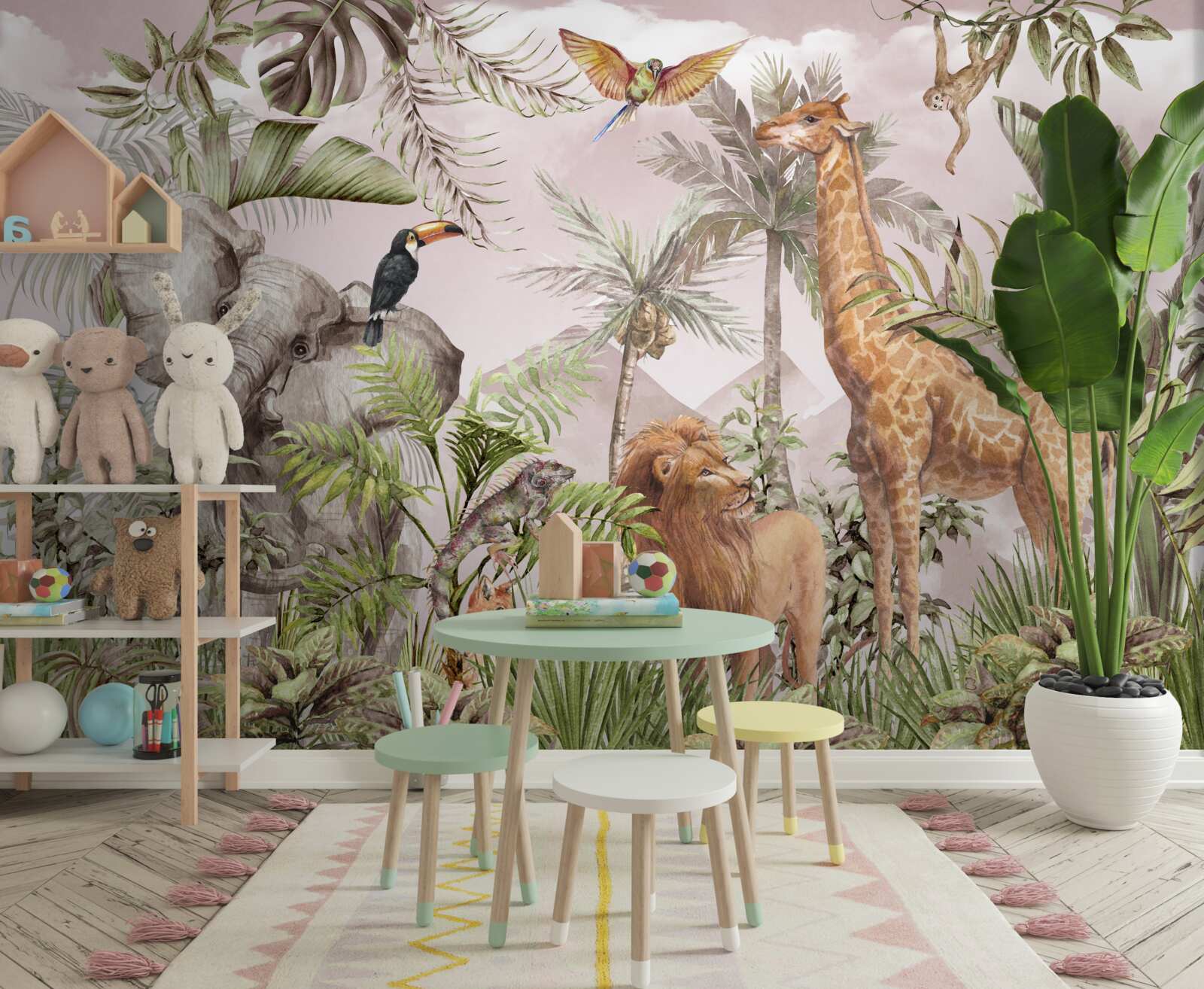 Fototapeta obyvatelia tropických oblastí