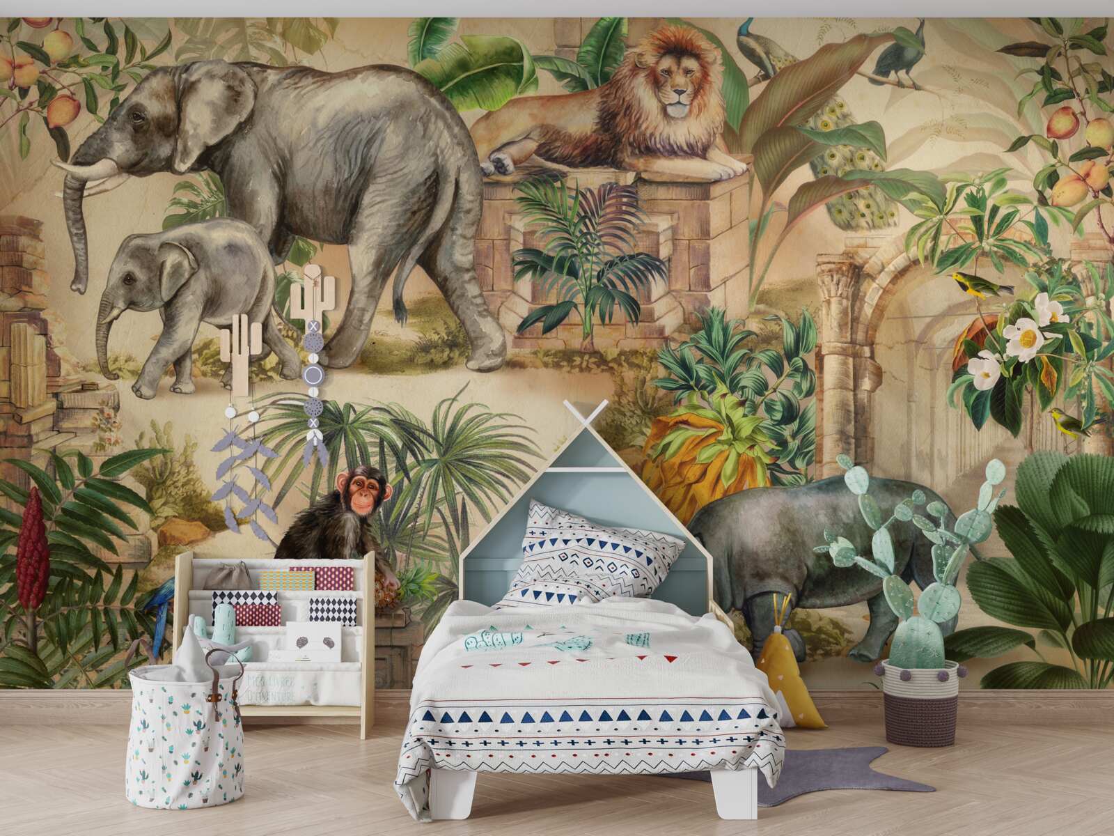 Fototapeta hlavnými obyvateľmi trópov