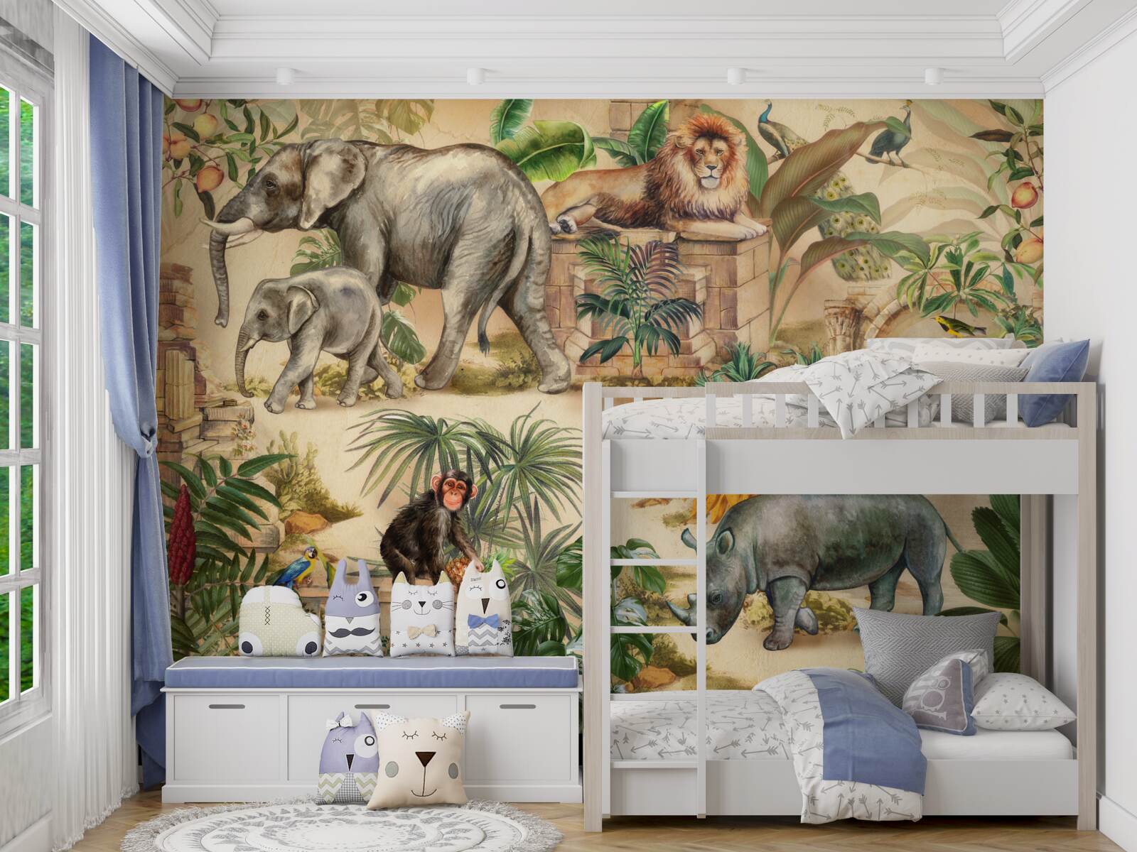 Fototapeta hlavnými obyvateľmi trópov