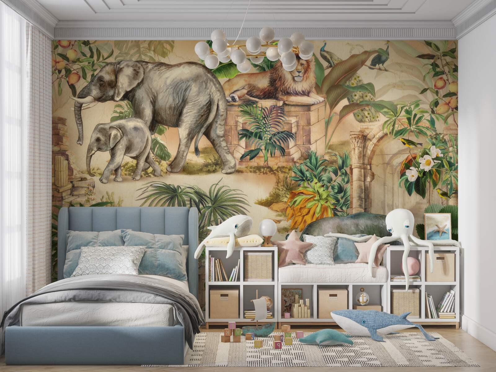 Fototapeta hlavnými obyvateľmi trópov