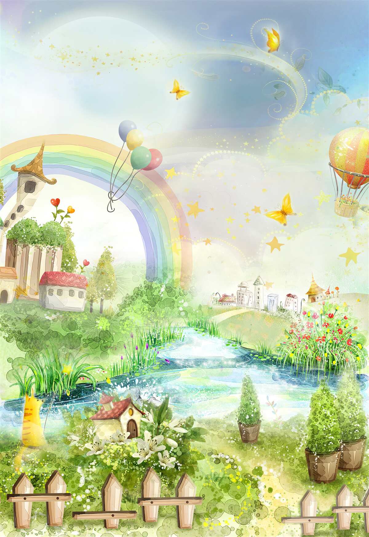 Fototapeta Svet rozprávok pre deti