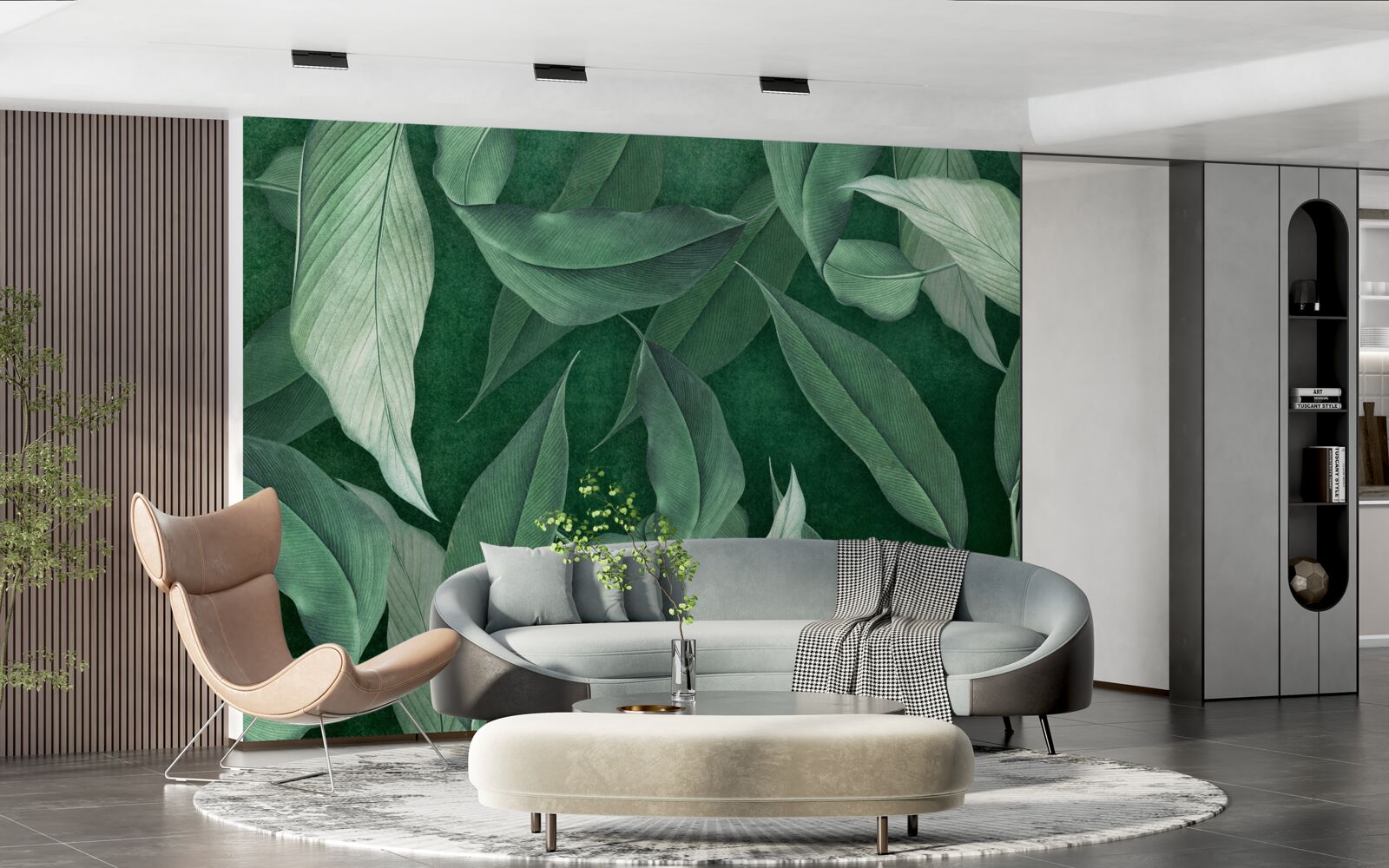 Fototapeta listy paprade sú zelené