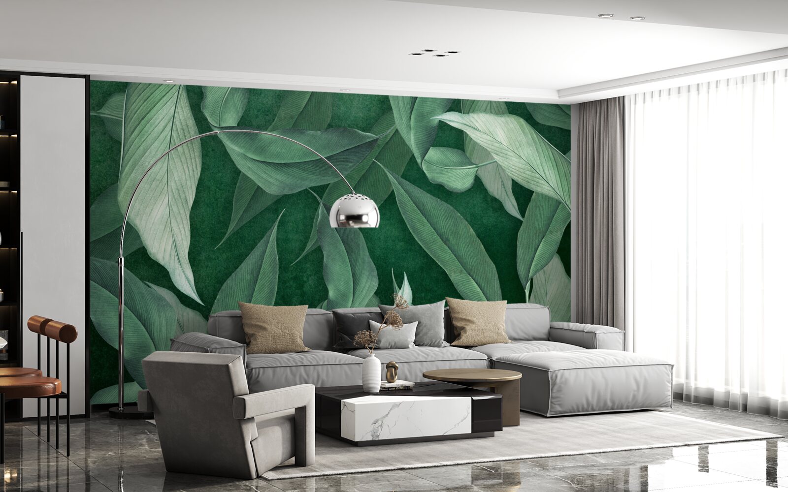 Fototapeta listy paprade sú zelené