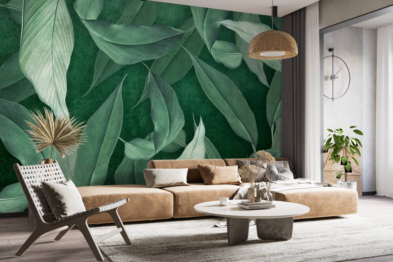 Fototapeta listy paprade sú zelené