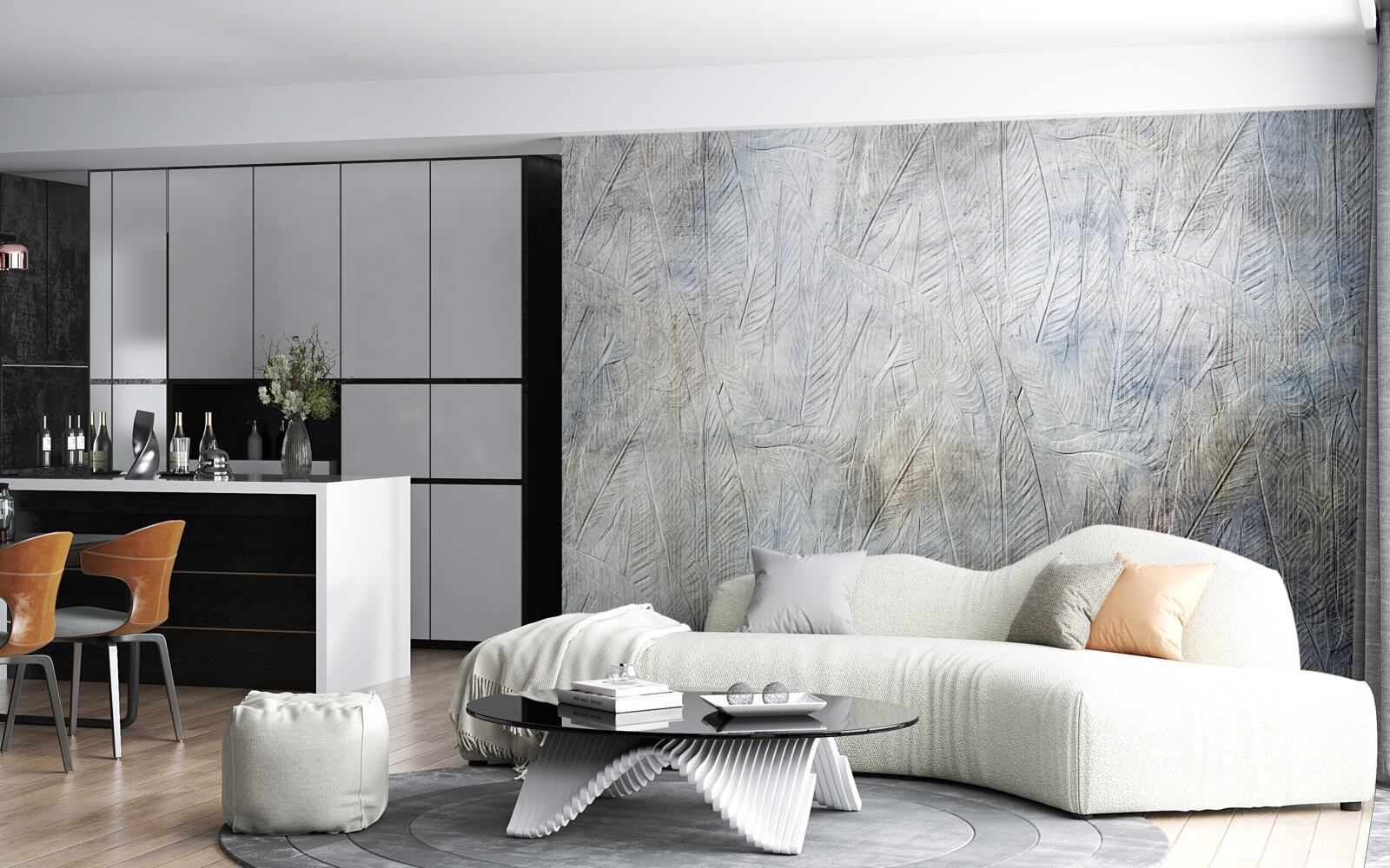 Fototapeta povrch listu