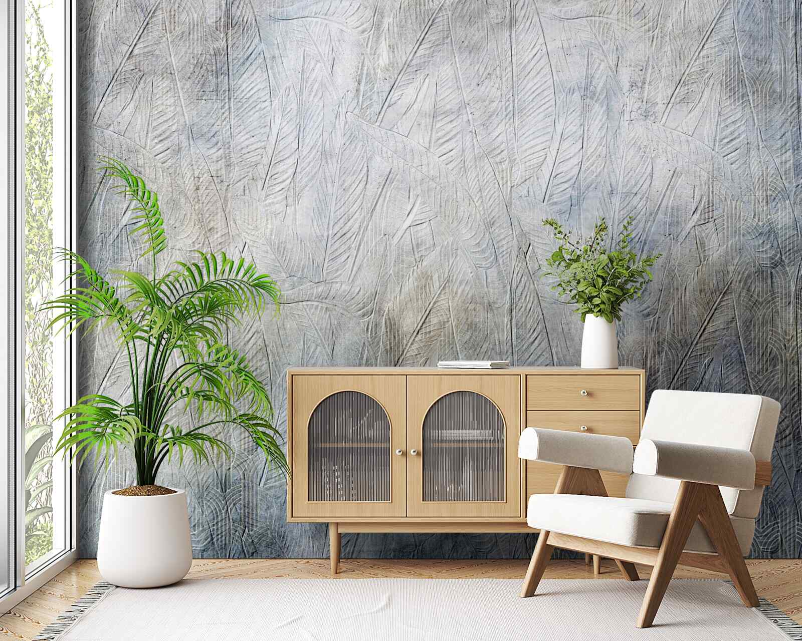 Fototapeta povrch listu