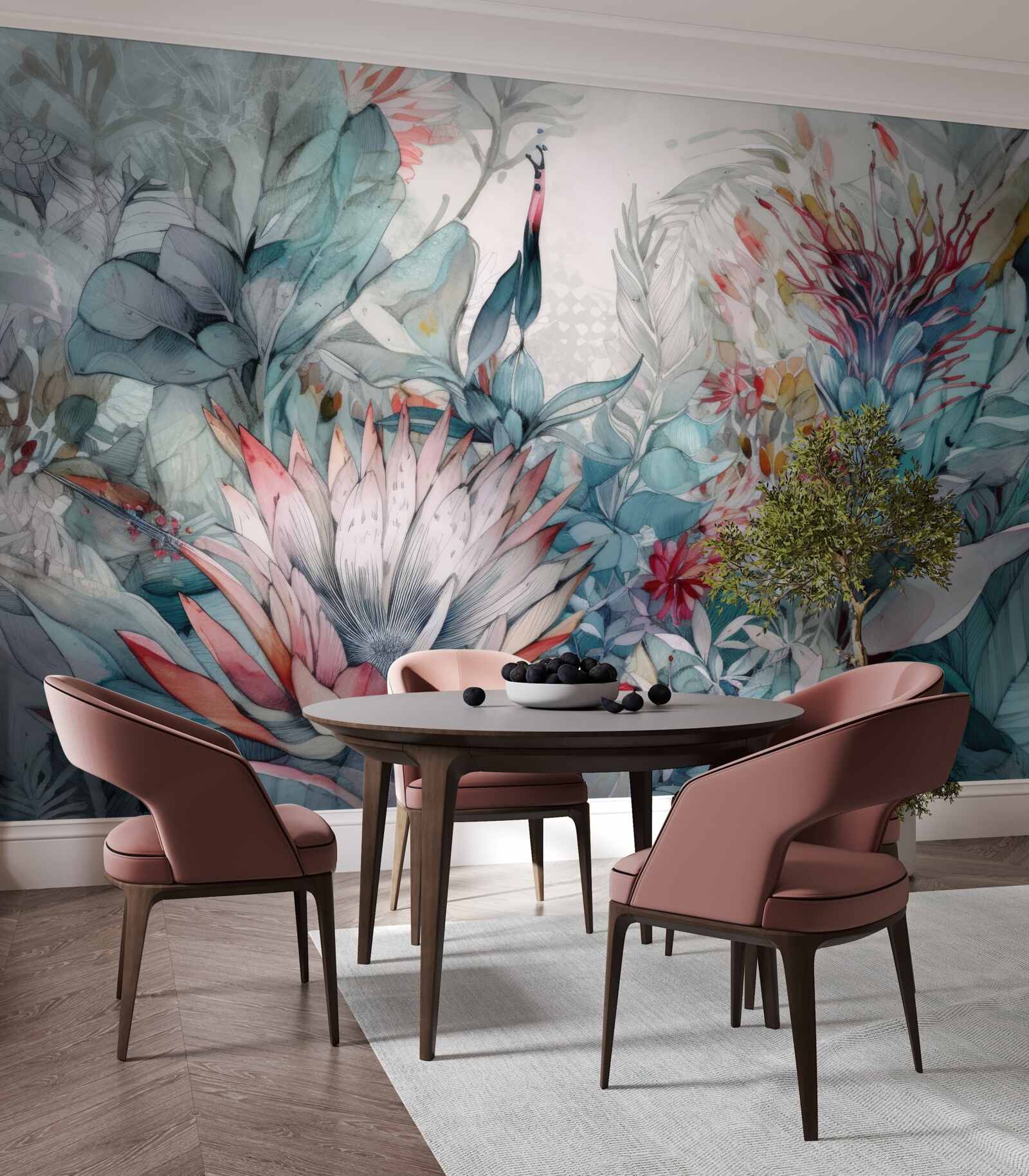 Fototapeta rastliny v tropických lesoch