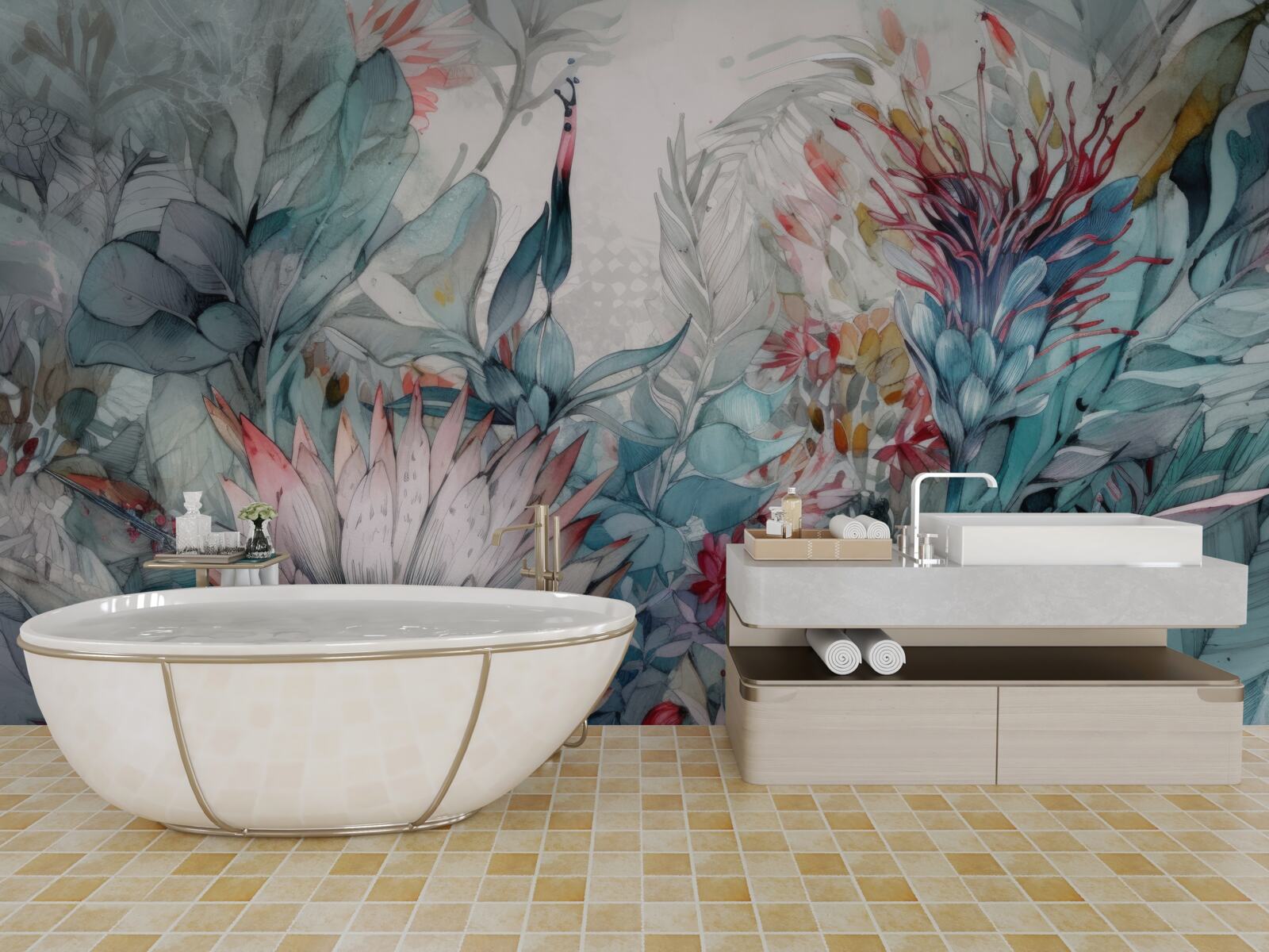 Fototapeta rastliny v tropických lesoch