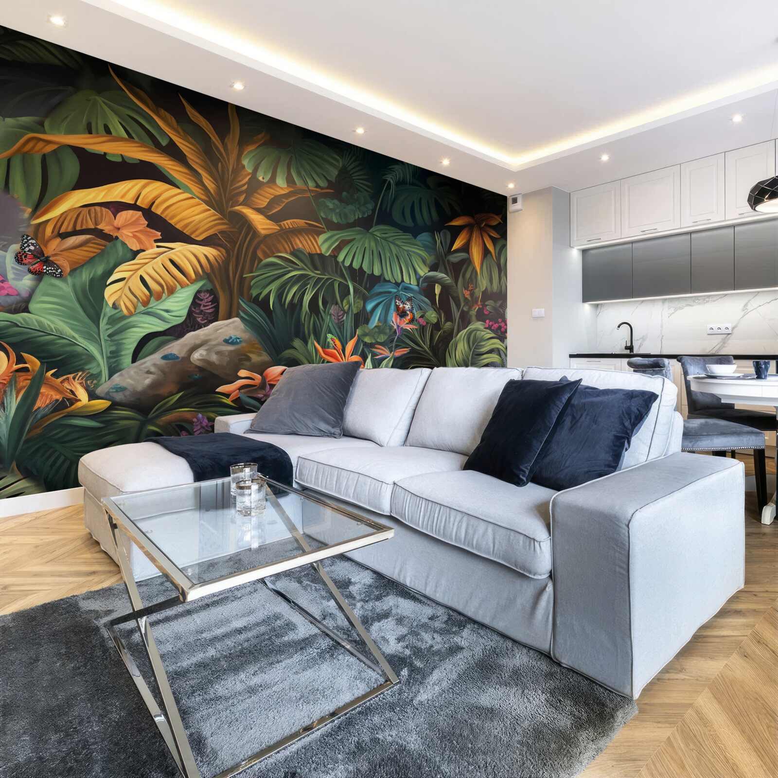 Fototapeta hustá zeleň tropických pralesov