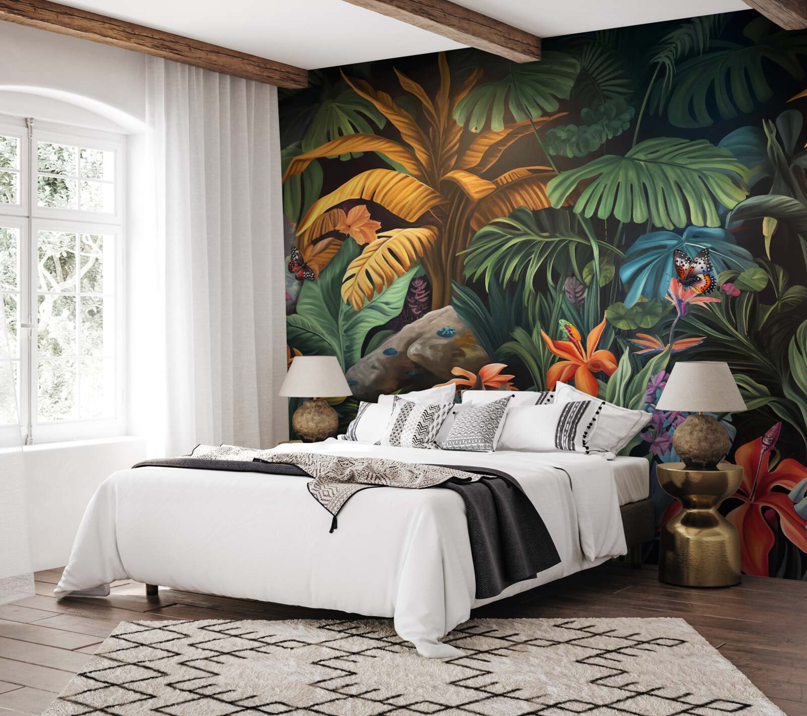 Fototapeta hustá zeleň tropických pralesov